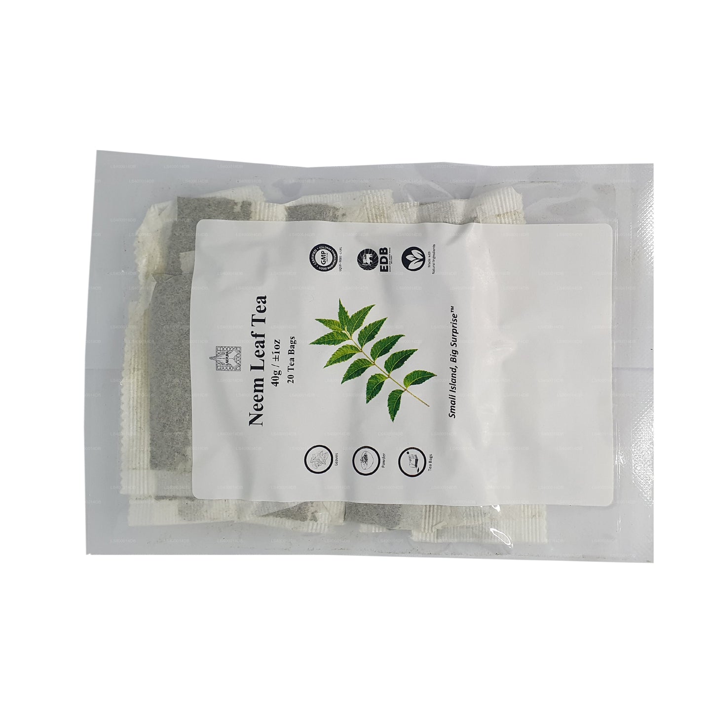 Lakpura Neem bladte (40g) 20 teposer