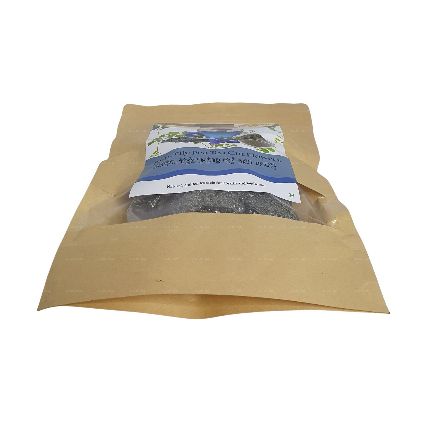 Ransaru Wildcrafted Dehydrated Butterfly Pea (Nil Katarolu) Tea Cut Flowers Pack