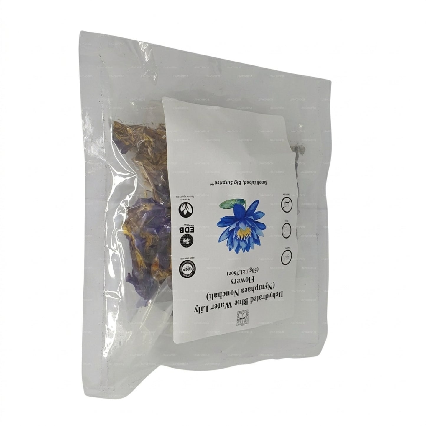 Lakpura® Dehydrated Blue Water Lily Flowers