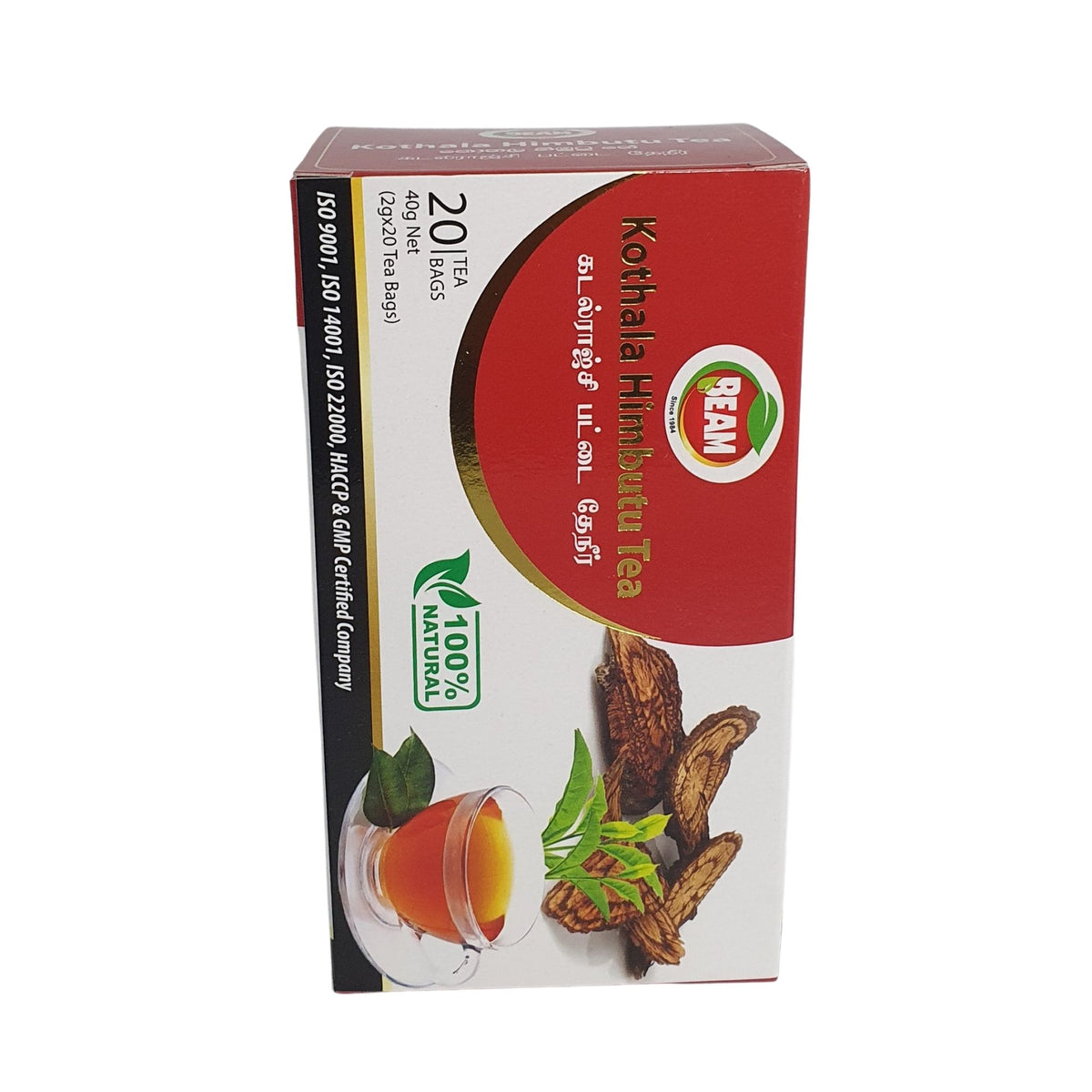 Beam Kothala Himbutu 茶 (40 克) 20 茶袋