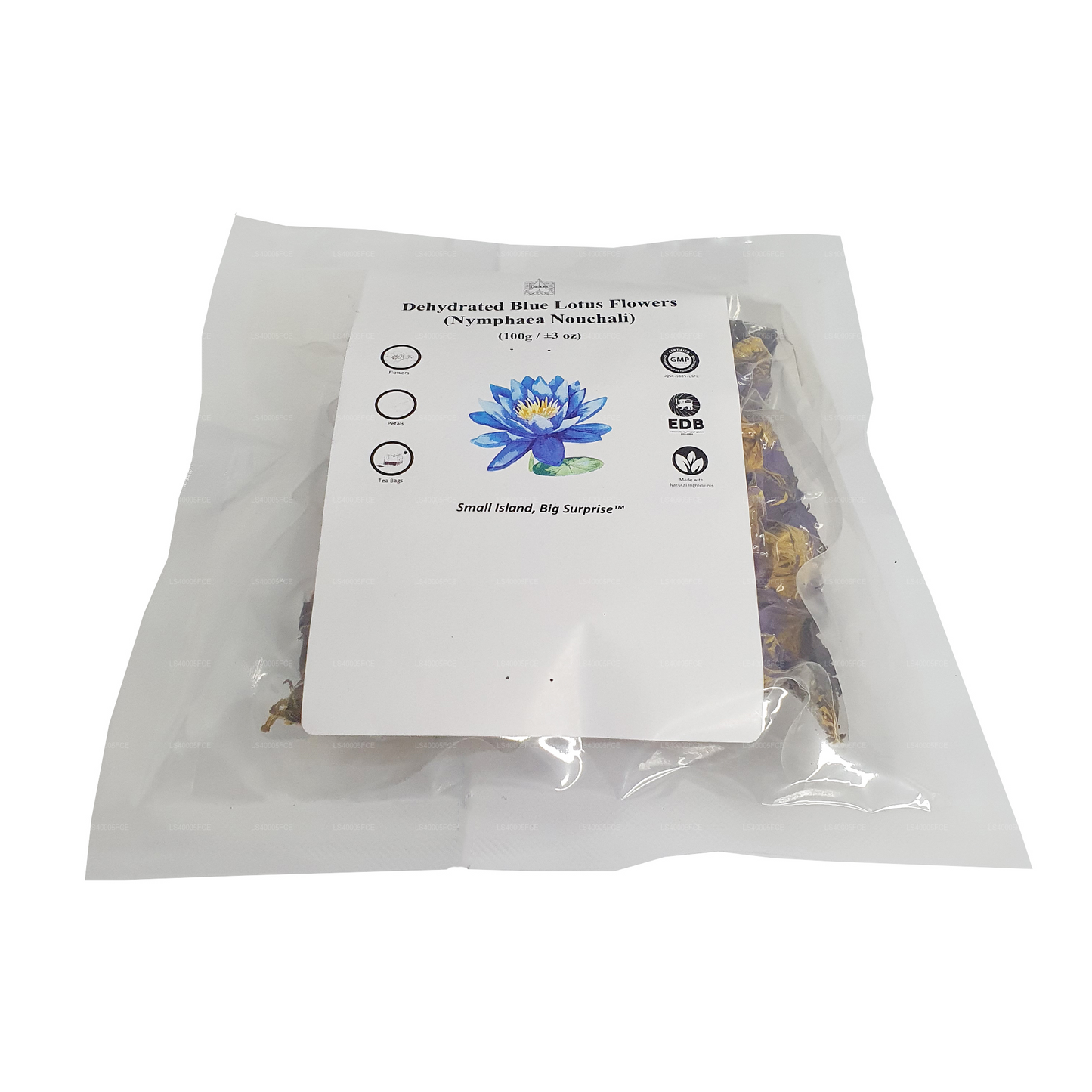 Lakpura® Dehydrated Blue Lotus Flowers