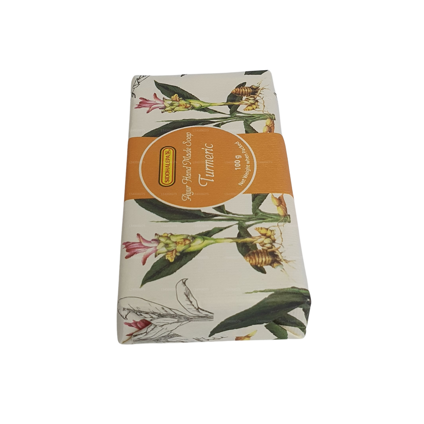 Ručně vyráběné mýdlo Siddhalepa - kurkuma (100g)