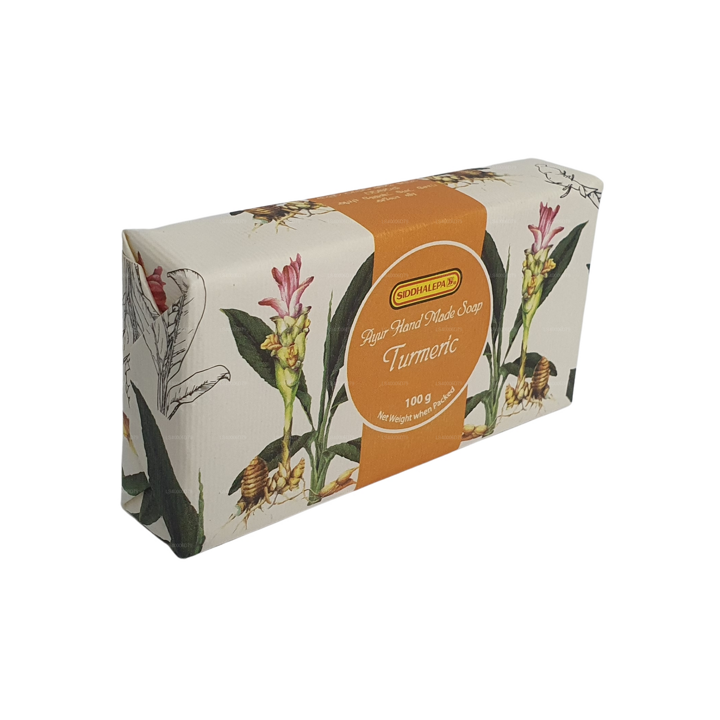 Ručně vyráběné mýdlo Siddhalepa - kurkuma (100g)