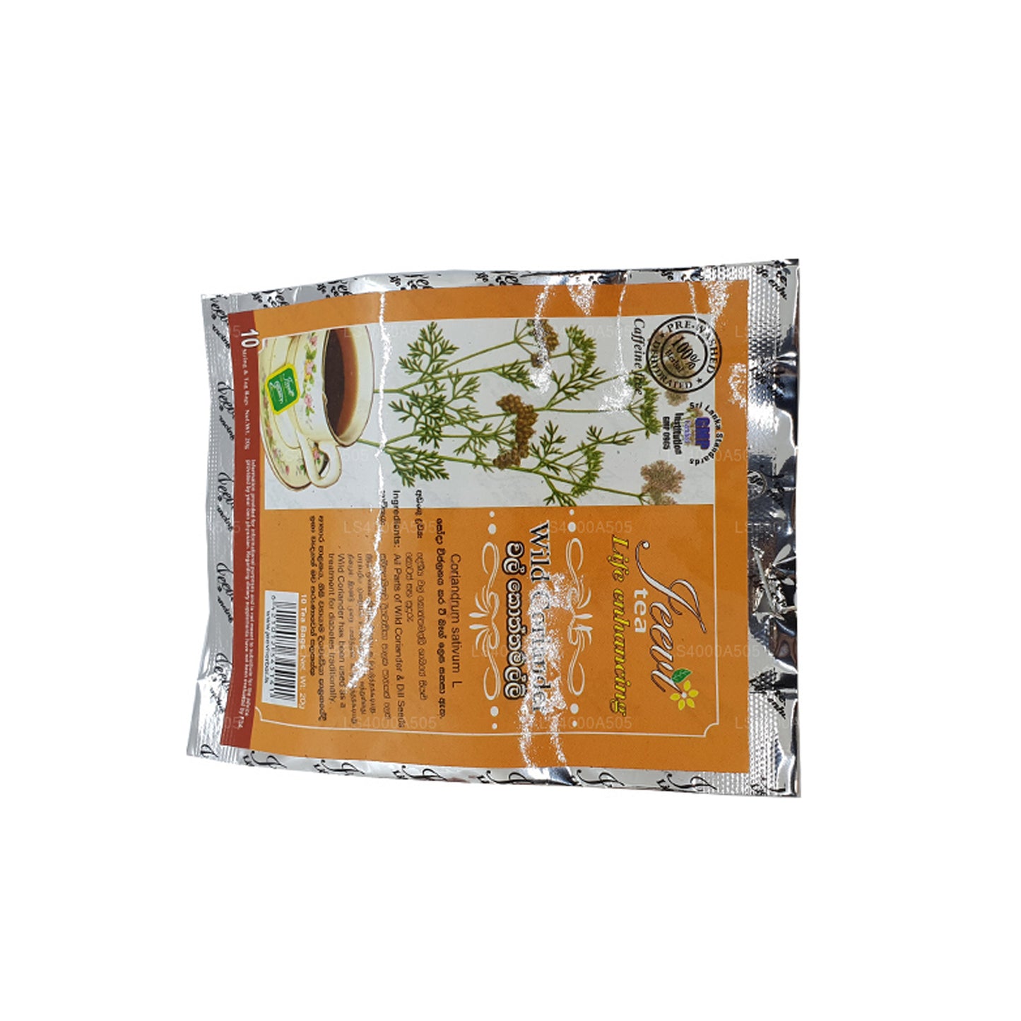 Jeevi Walkottamalli Wild Coriander (20g) 10 Tea Bags