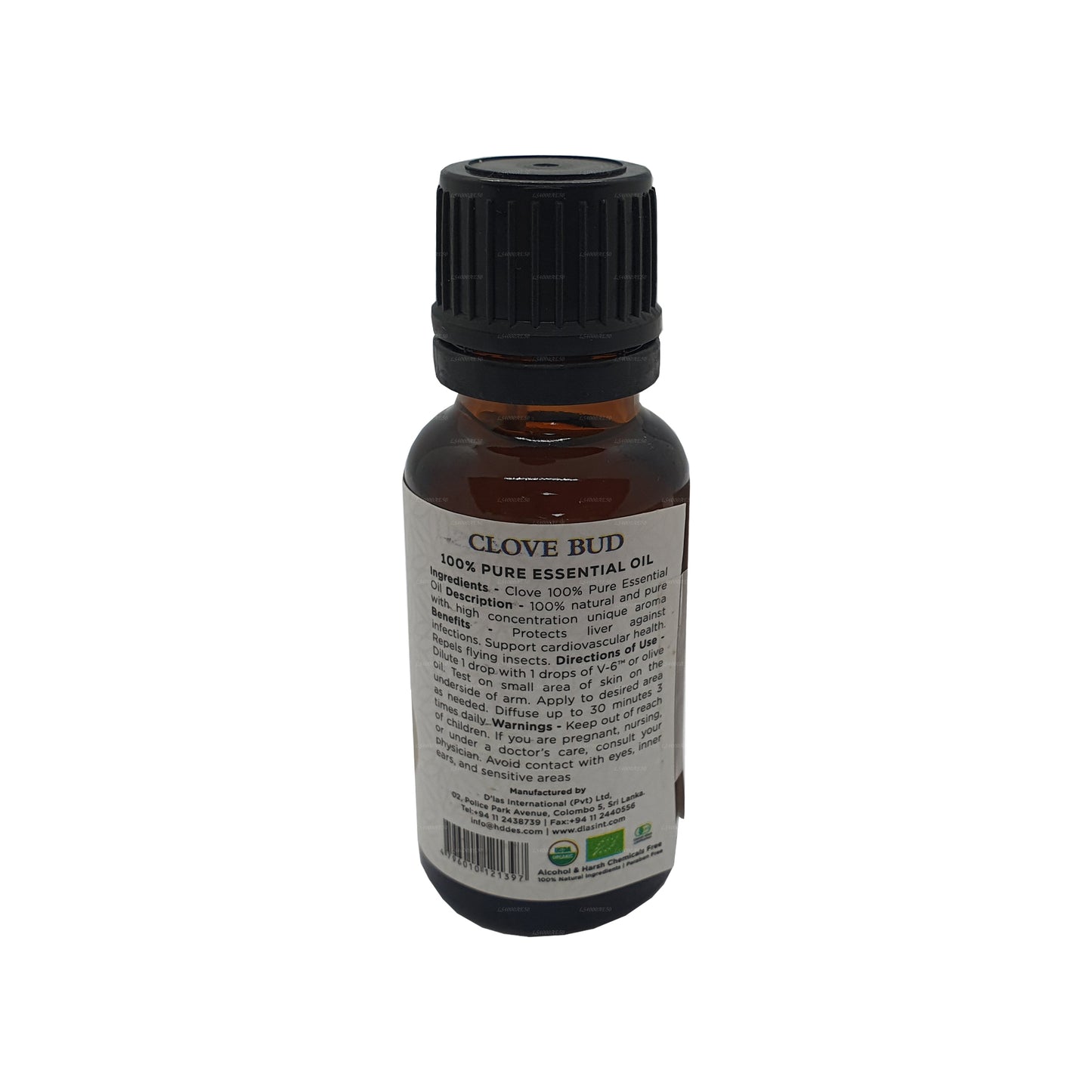 D'las Clove Bud æterisk olie (20 ml)