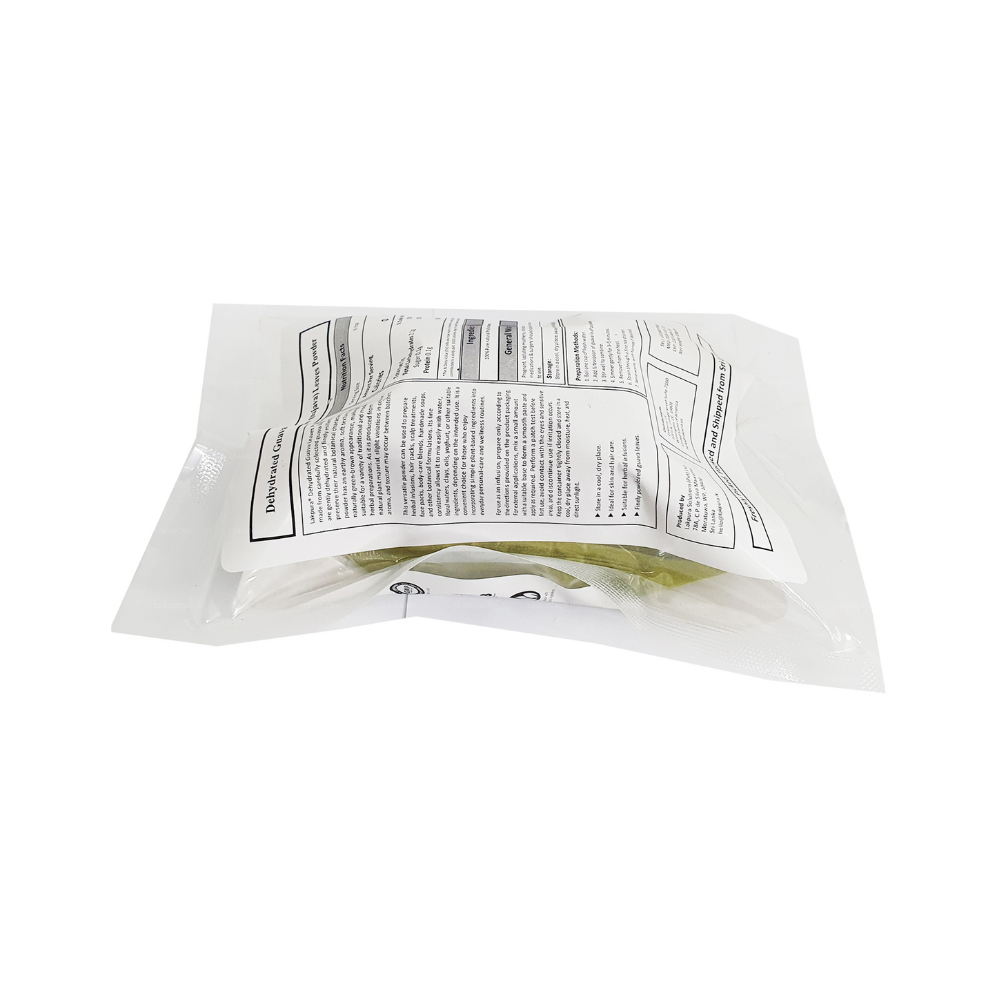 Lakpura® Dehydrated Guava Leaves Powder