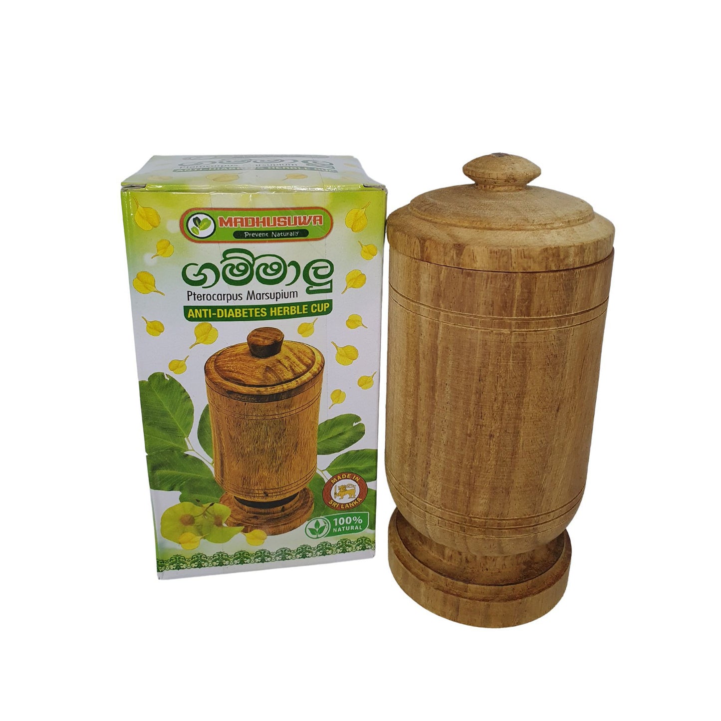 Madhusuwa Gammalu (Pterocarpus Marsupium) Antidiabetický bylinný pohár - 200g