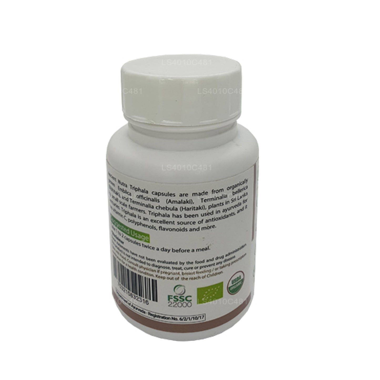 Ancient Nutra Triphala (60 capsules)