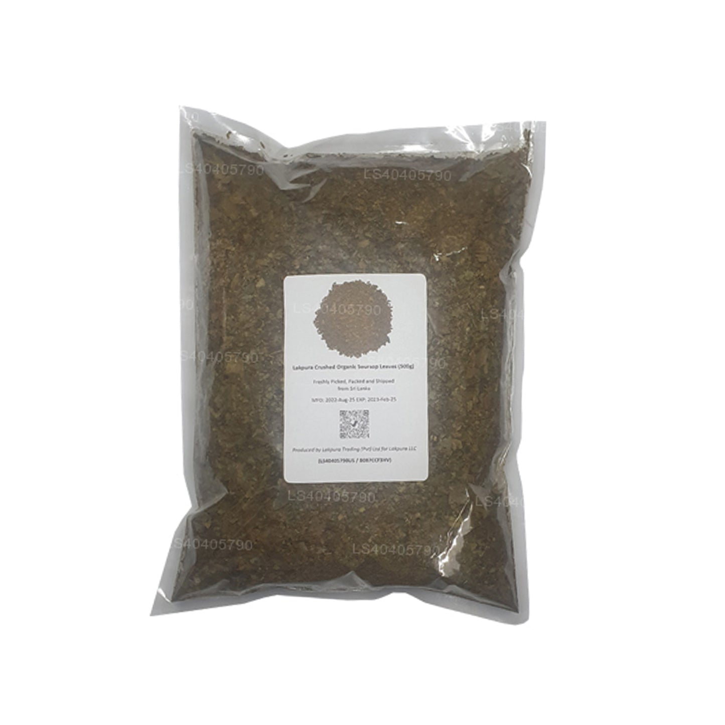 Lakpura knuste økologiske soursop blade (500g)