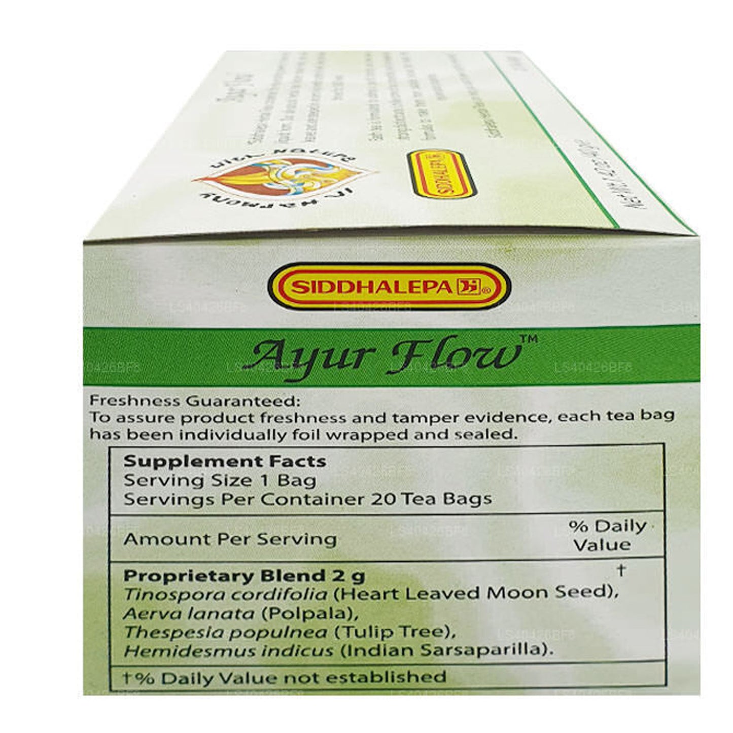 Siddhalepa Ayur Flow thee (20 theezakjes)