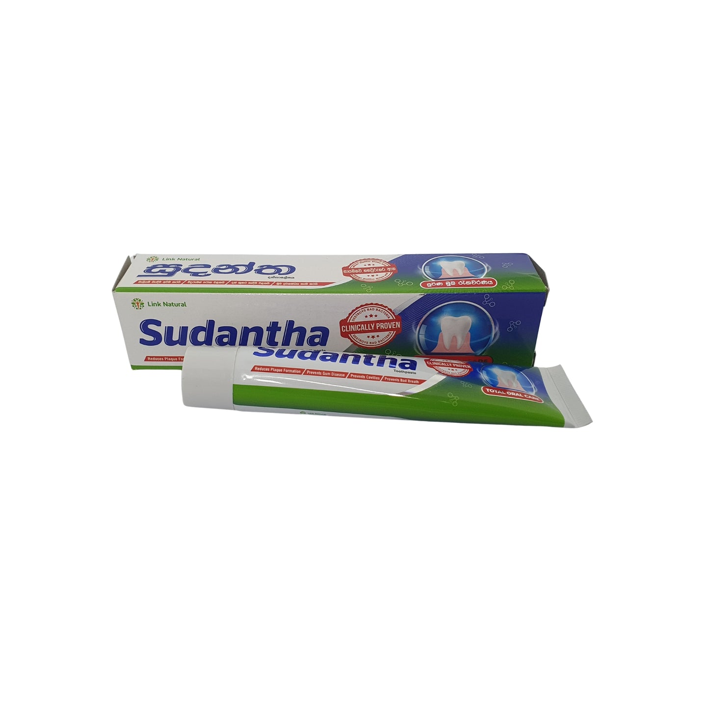 Pasta de dientes a base de hierbas Link Sudantha