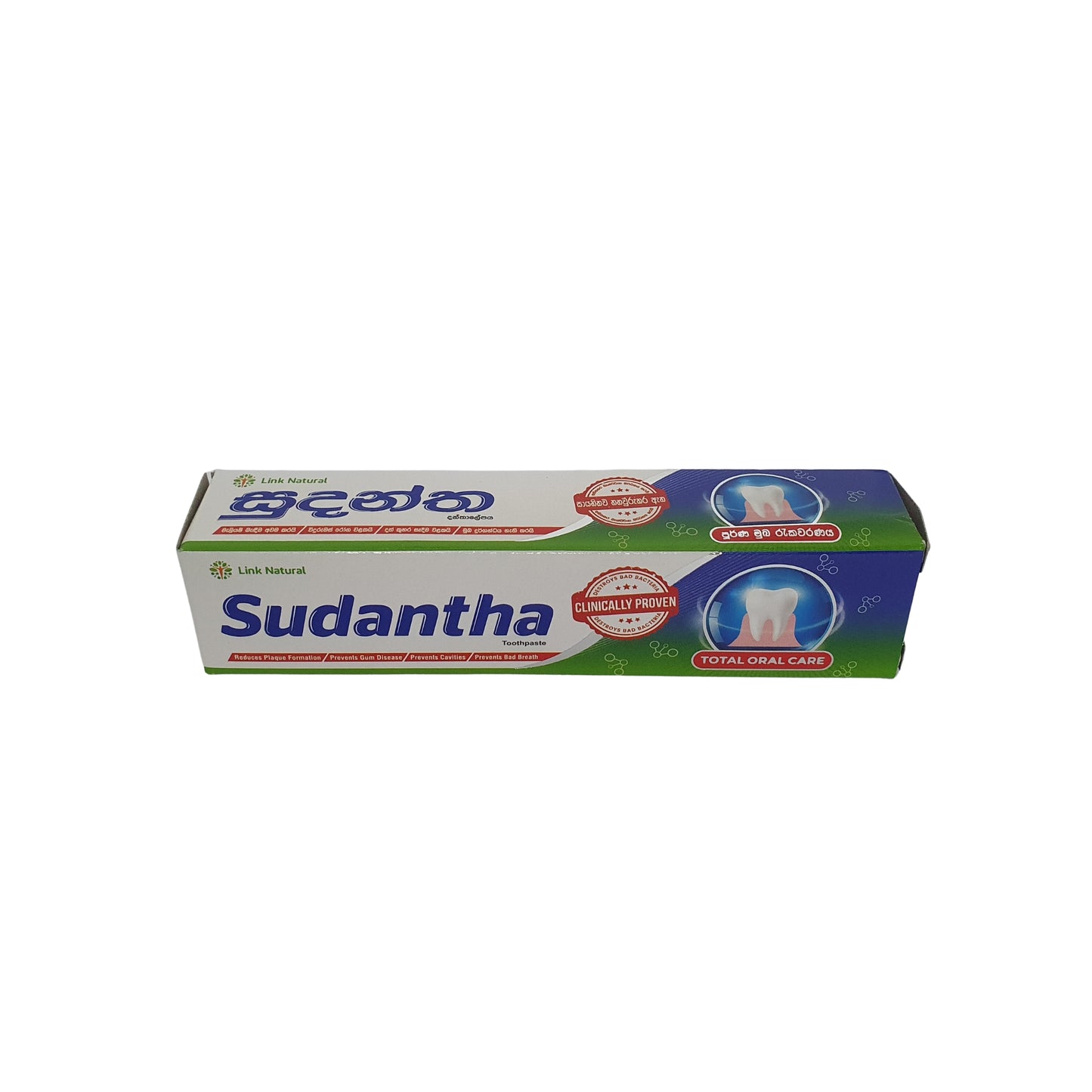Pasta de dientes a base de hierbas Link Sudantha