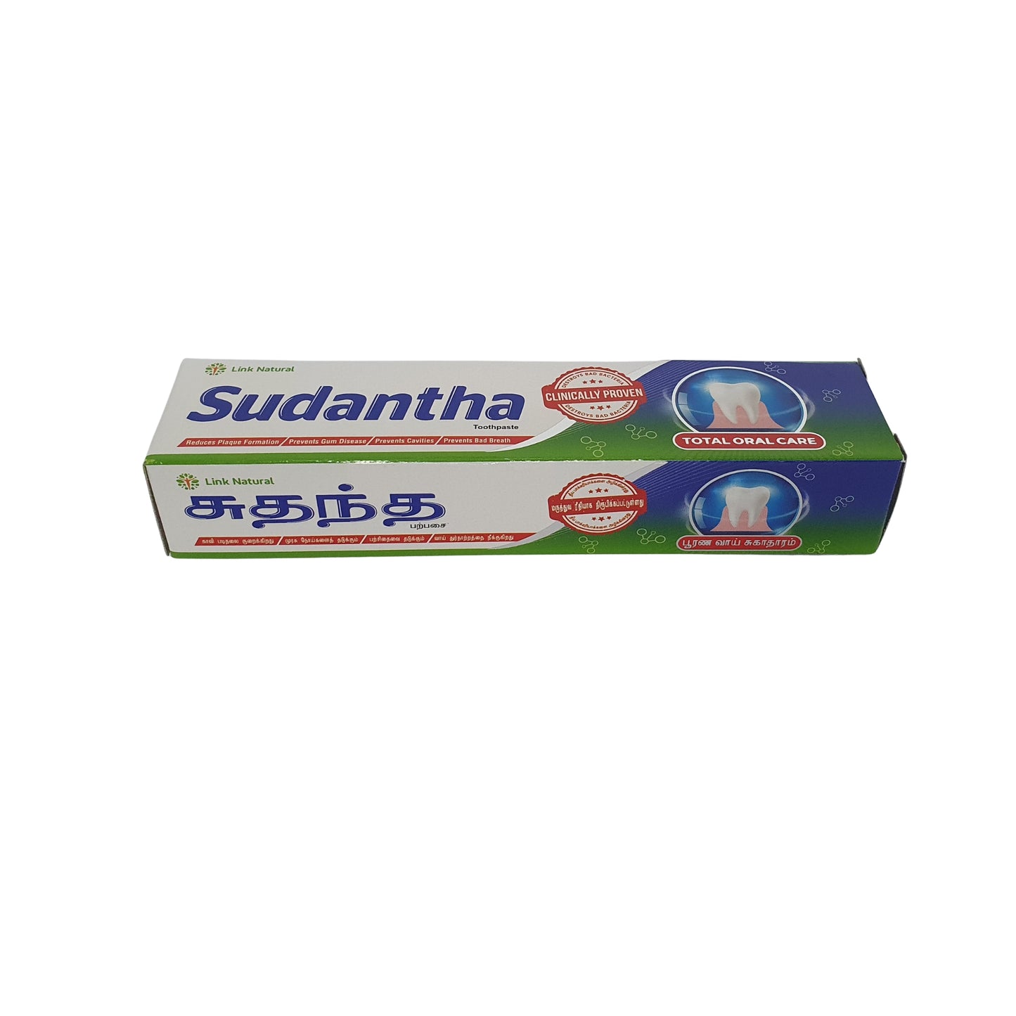 Pasta de dientes a base de hierbas Link Sudantha