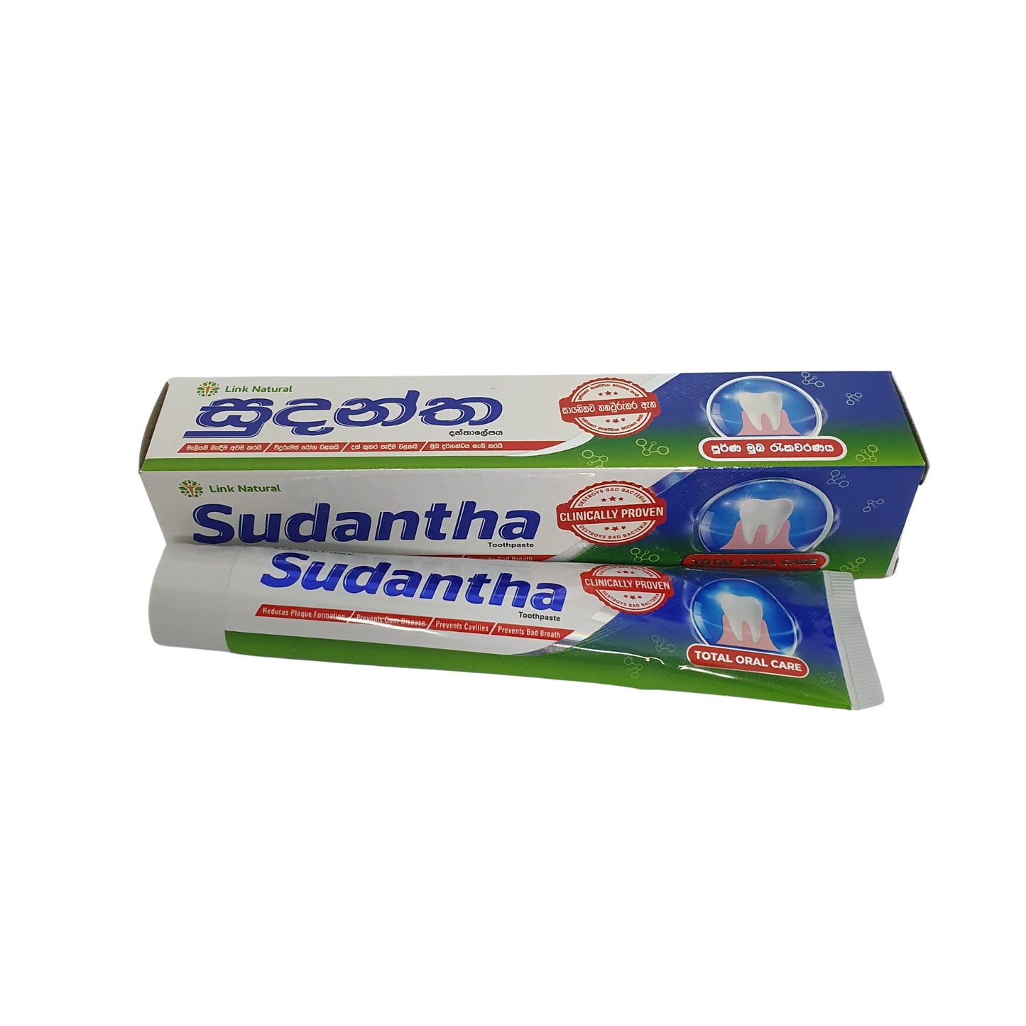 Pasta de dientes a base de hierbas Link Sudantha