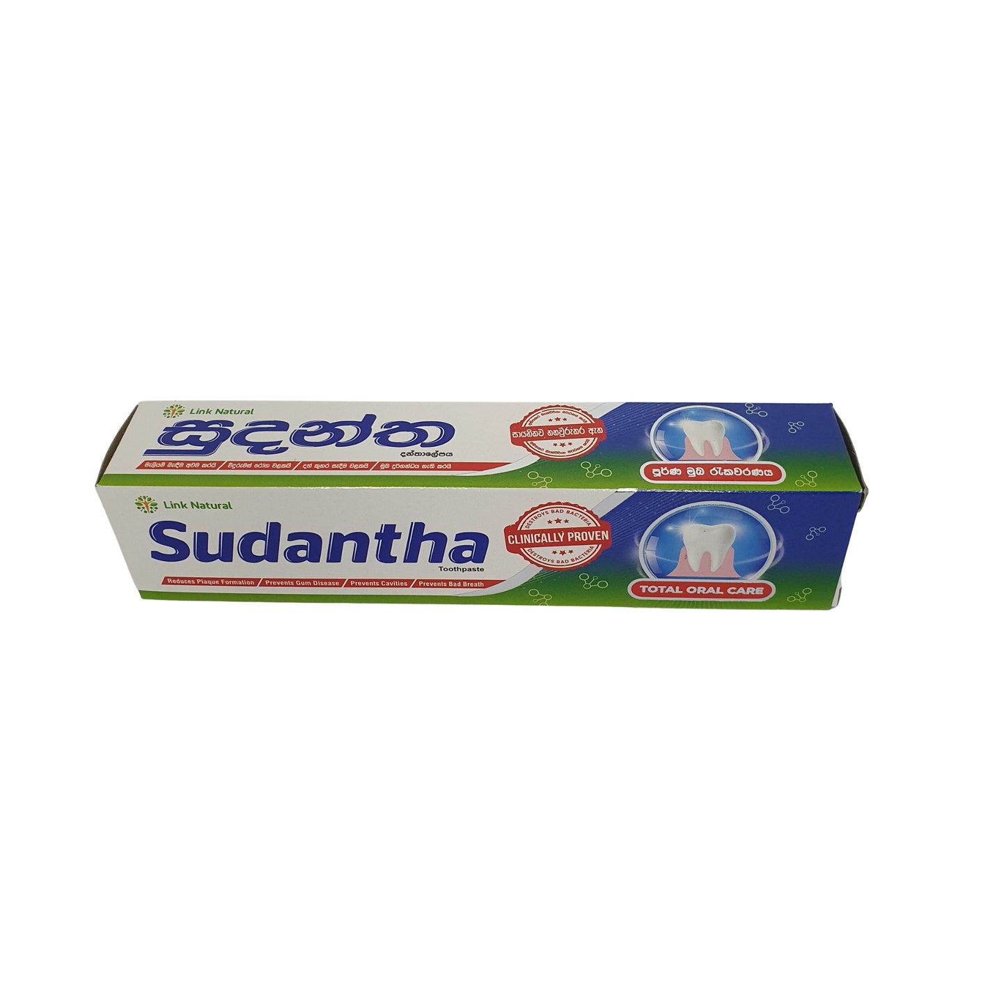 Pasta de dientes a base de hierbas Link Sudantha