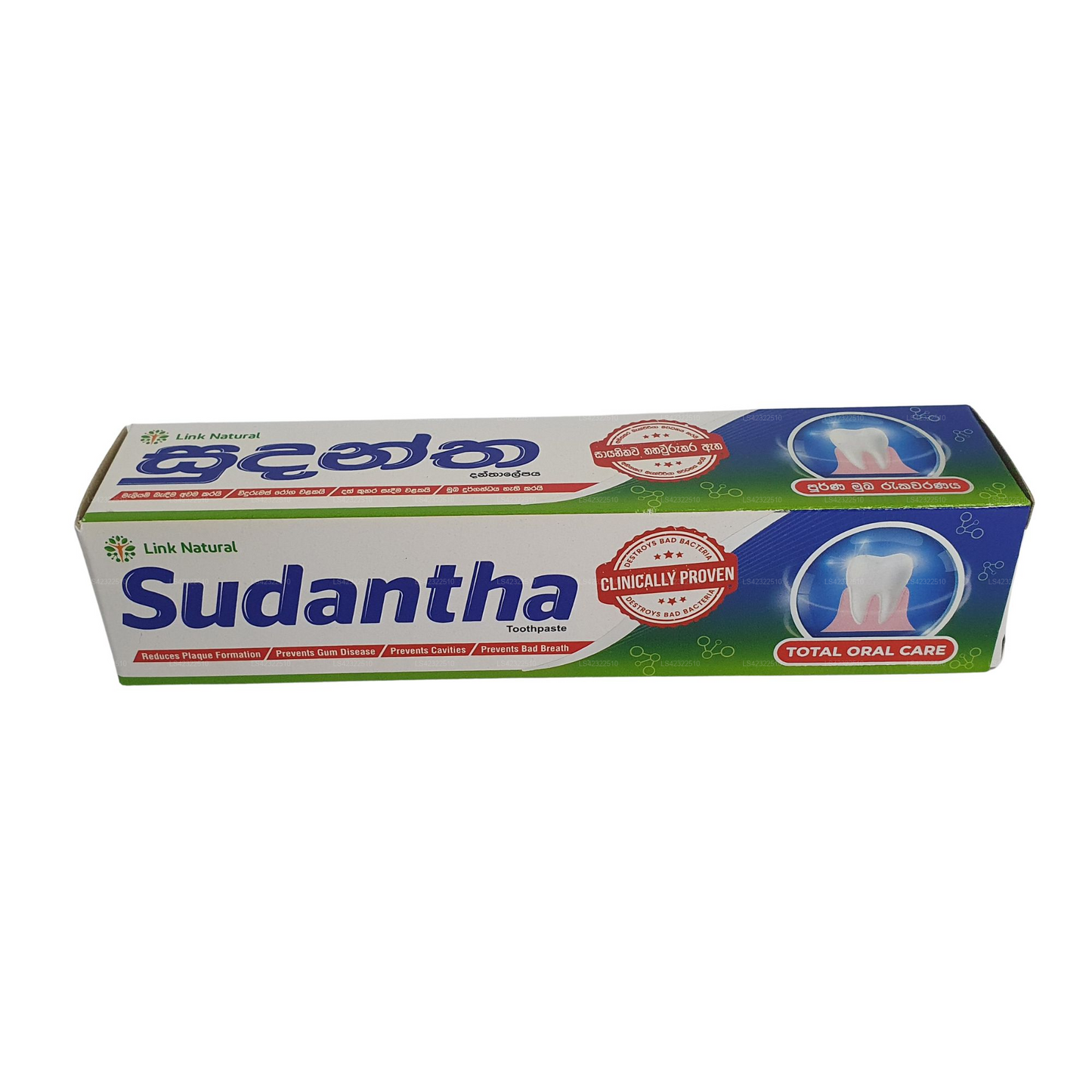 Pasta de dientes a base de hierbas Link Sudantha