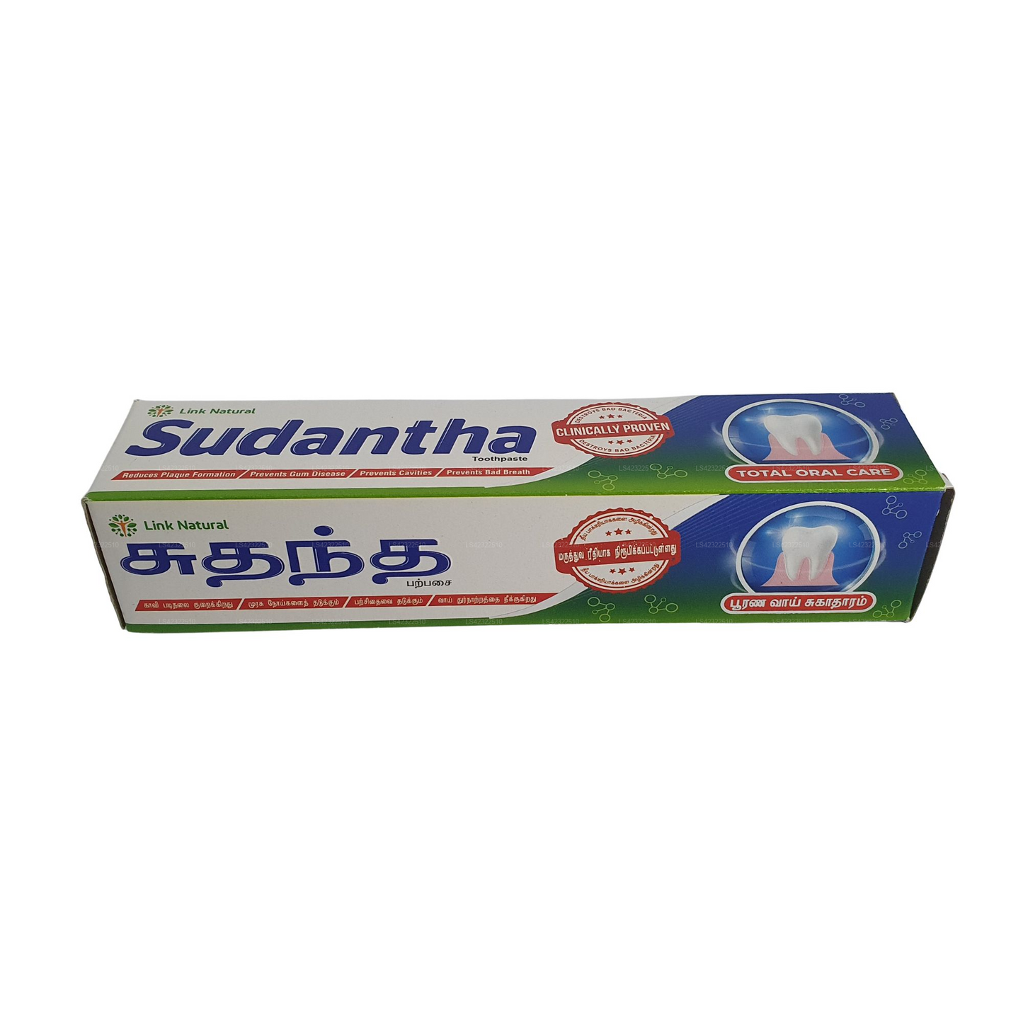 Pasta de dientes a base de hierbas Link Sudantha