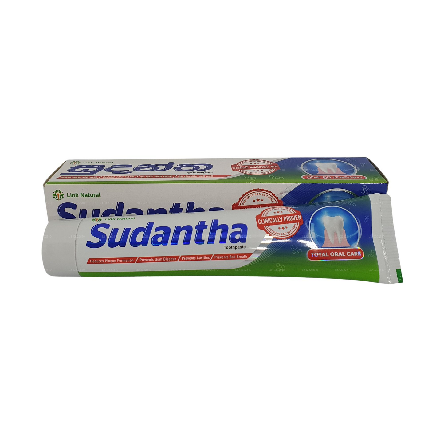 Pasta de dientes a base de hierbas Link Sudantha