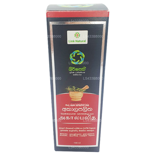 Olio per capelli ayurvedico Link Natural Akalapalitha (100 ml)