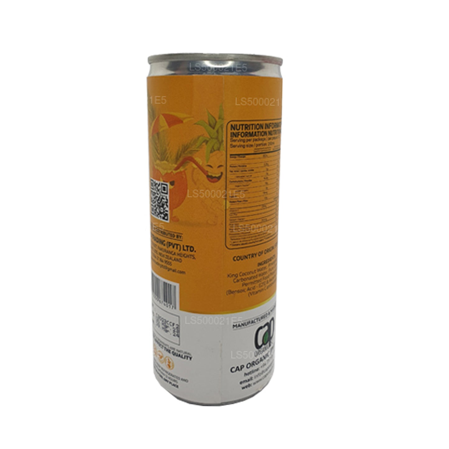 Čepice Ceylon Coco Fresh Plechovka (250ml)