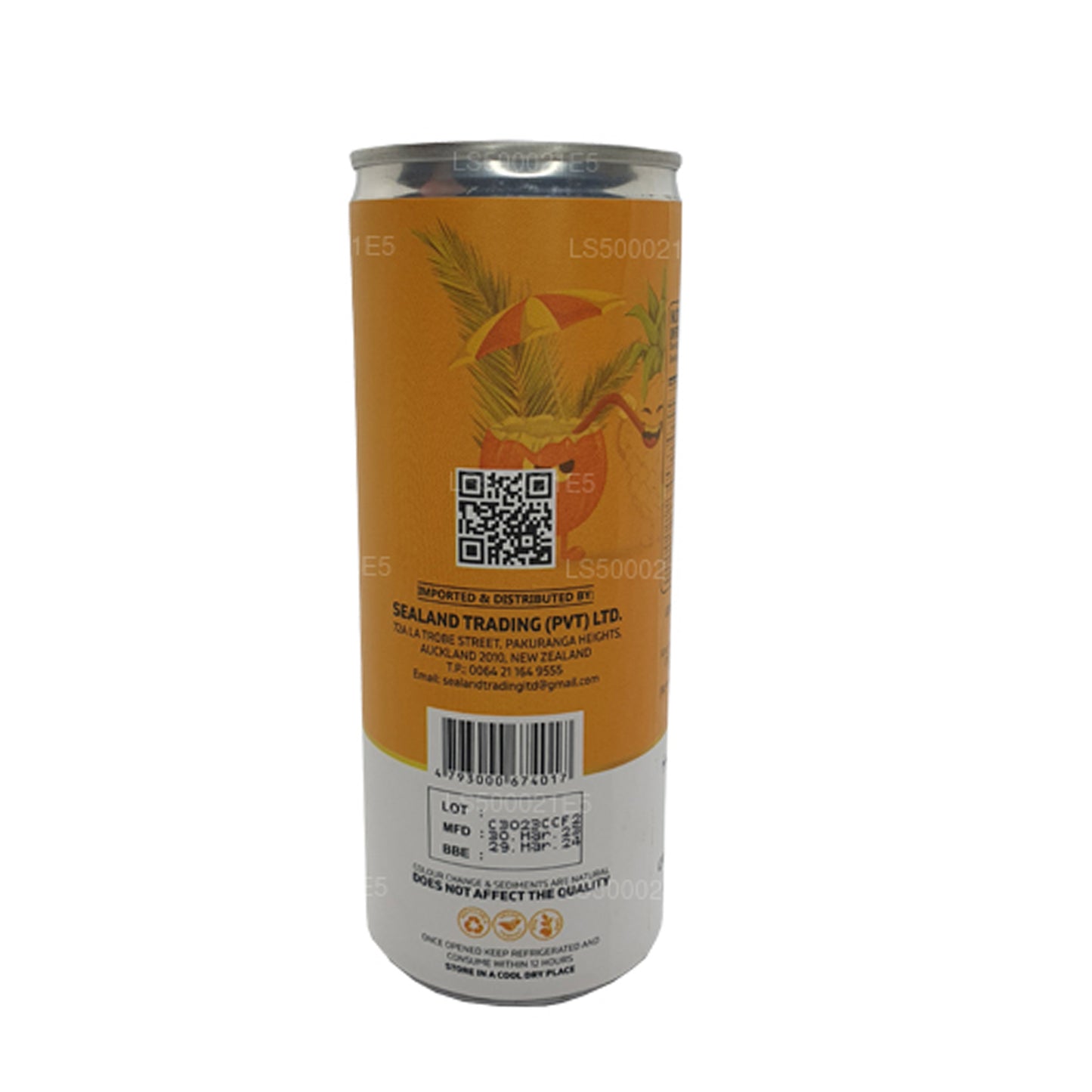 Čepice Ceylon Coco Fresh Plechovka (250ml)