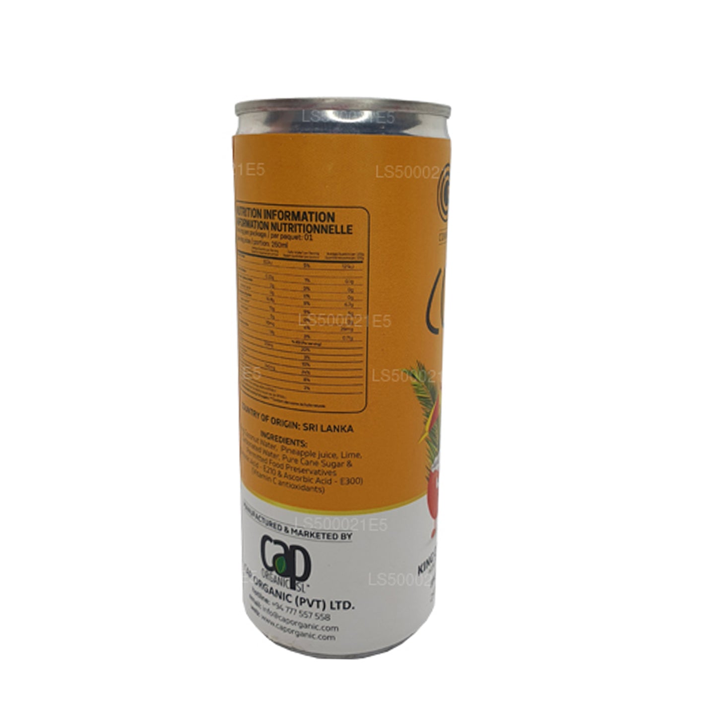 Čepice Ceylon Coco Fresh Plechovka (250ml)