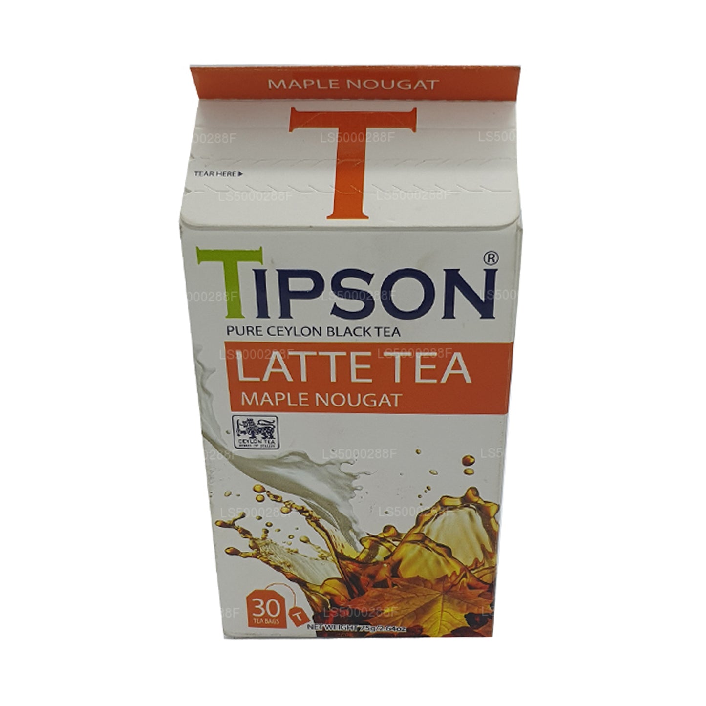 Tipson Te Lönn Nougat (75g)