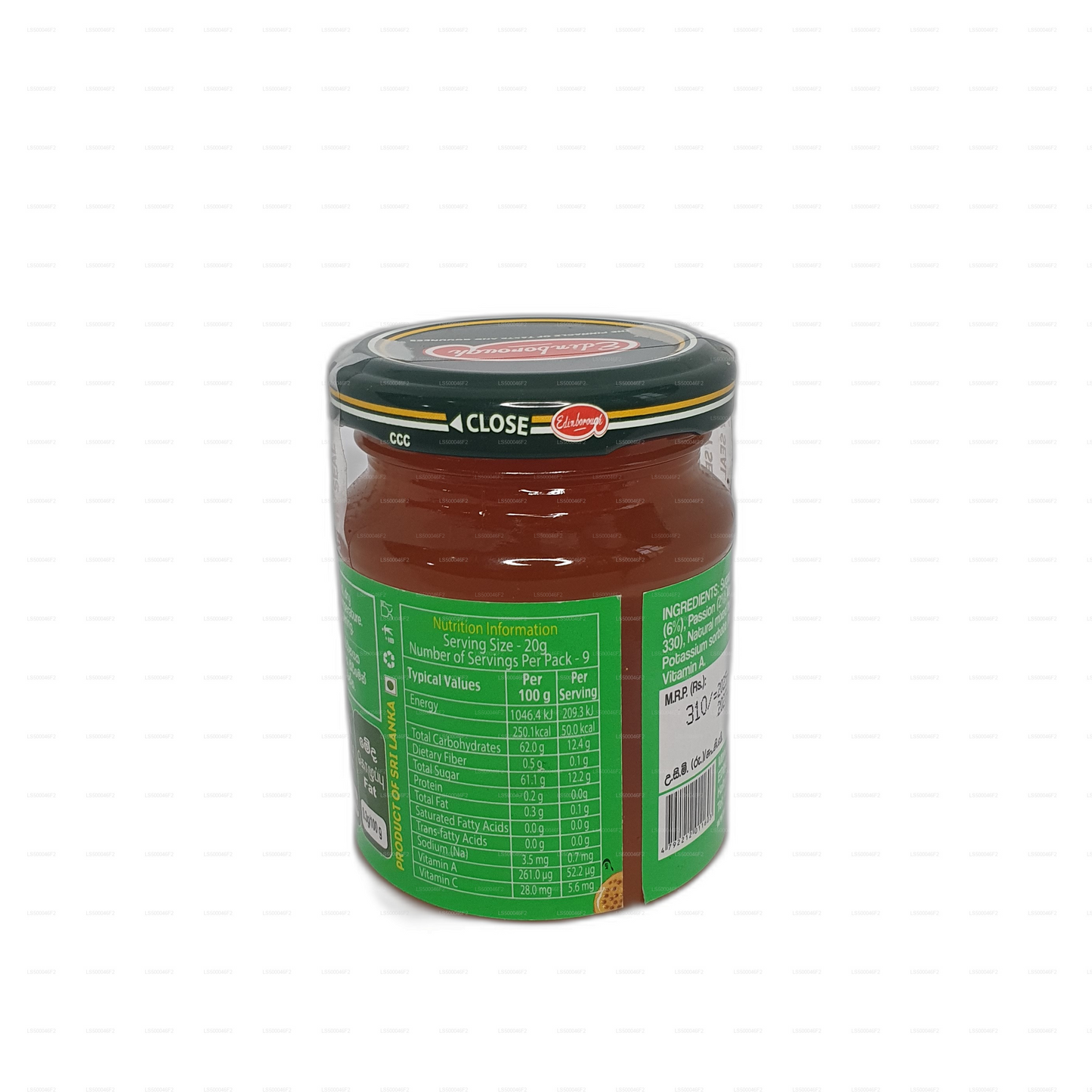 Gemengde fruitjam uit Edinborough