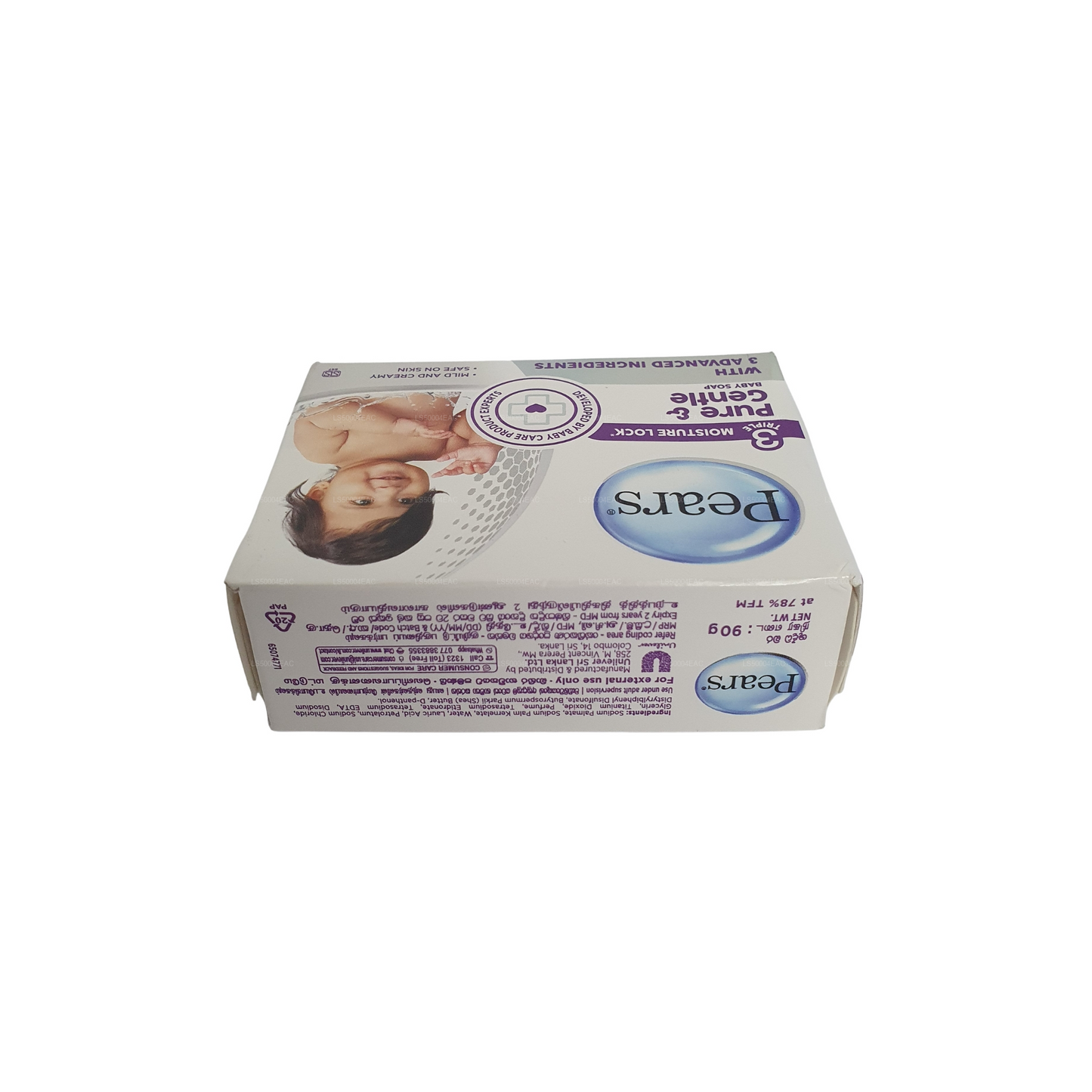 Sapone per bambini Pears Pure and Gentle (90g)