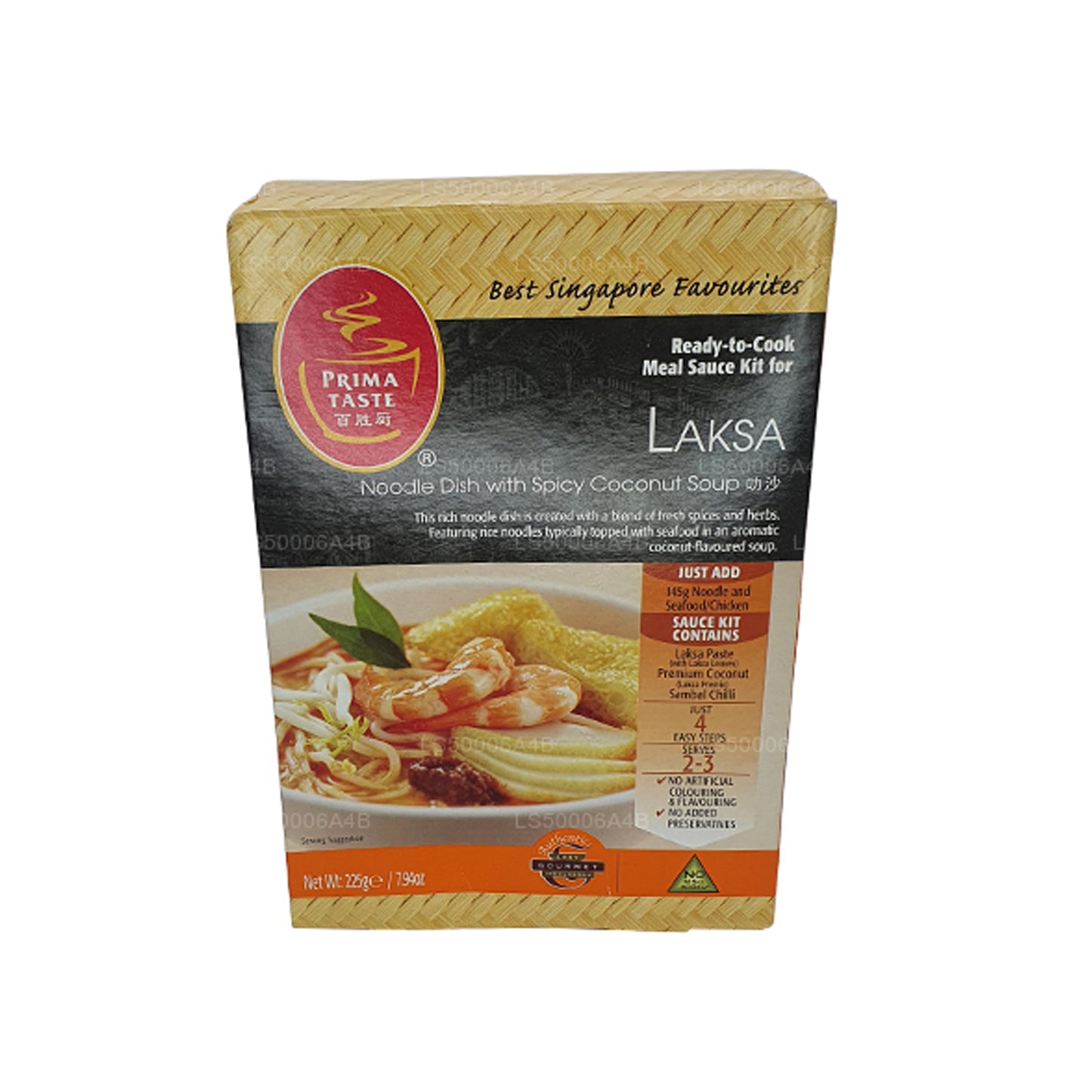 Laksa Noodle Dish with Spicy Coconut Soup (225g)