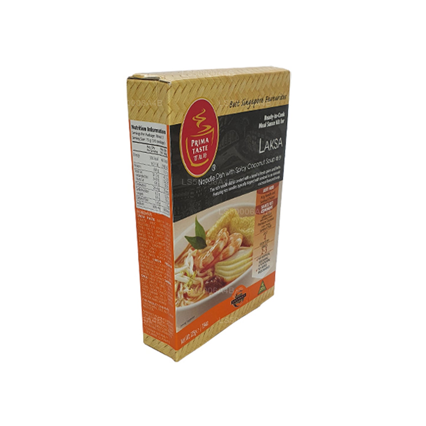 Laksa Noodle Dish with Spicy Coconut Soup (225g)