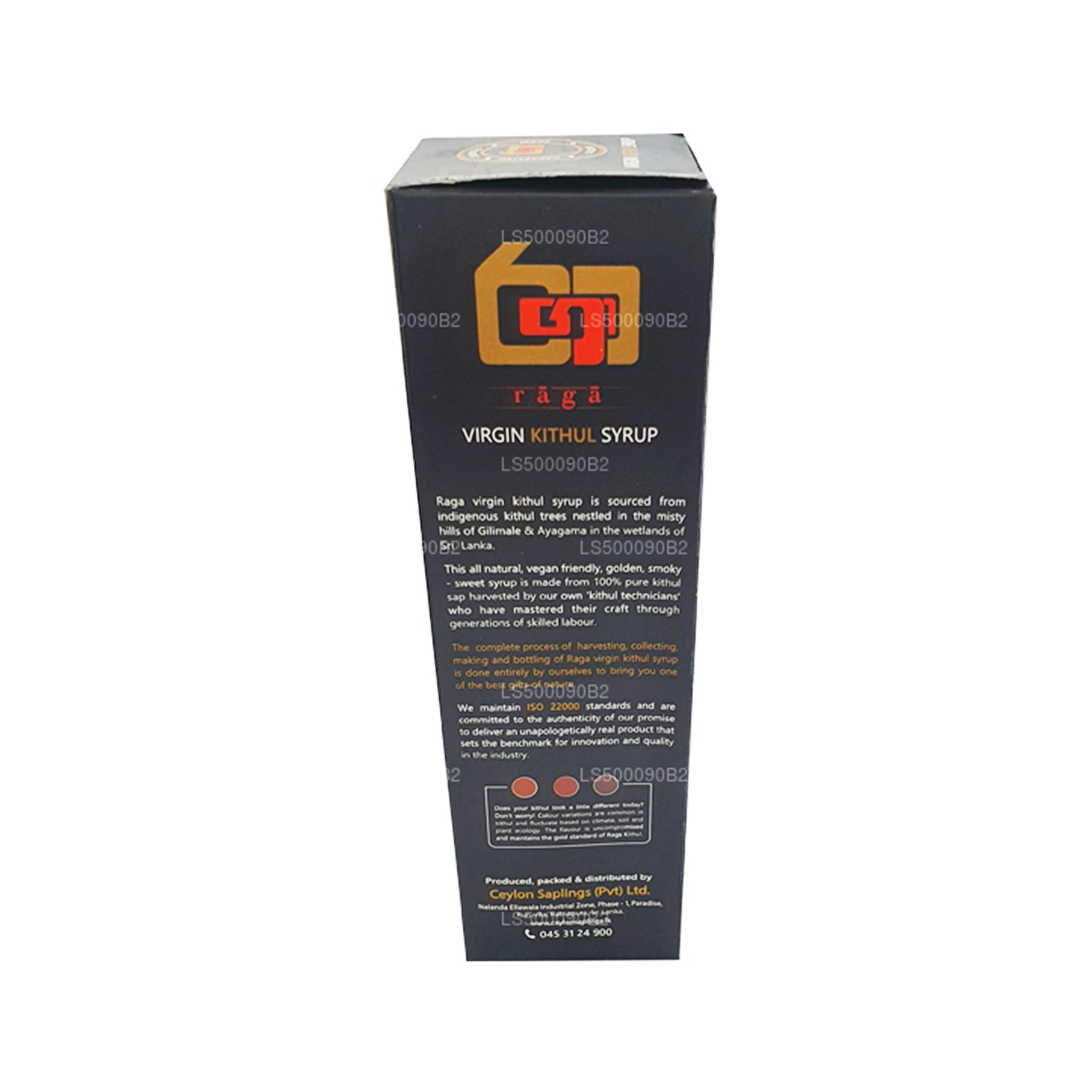 Raga Virgin Kithul Syrup of Ceylon (250ml)