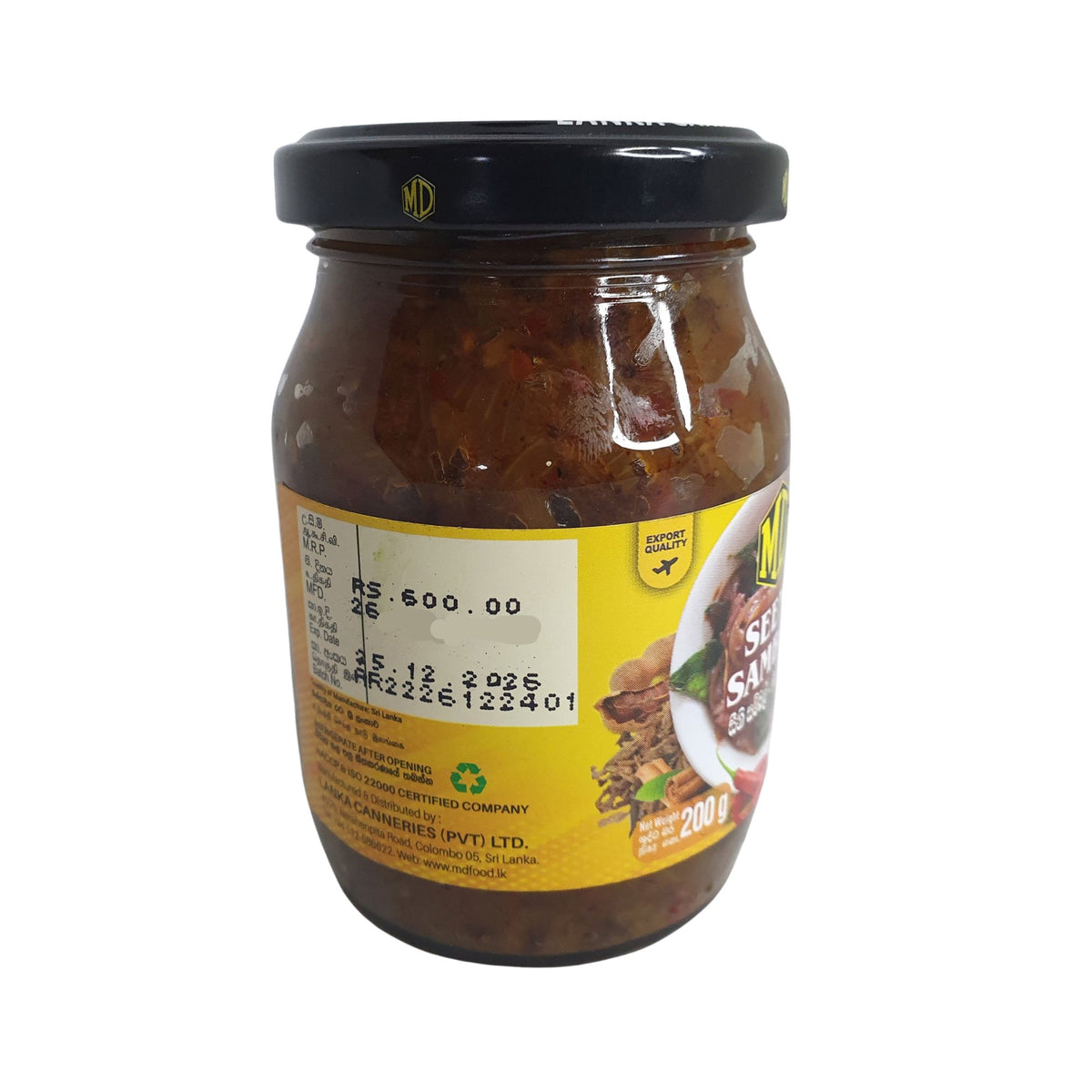MD Seeni Sambol (400 g)