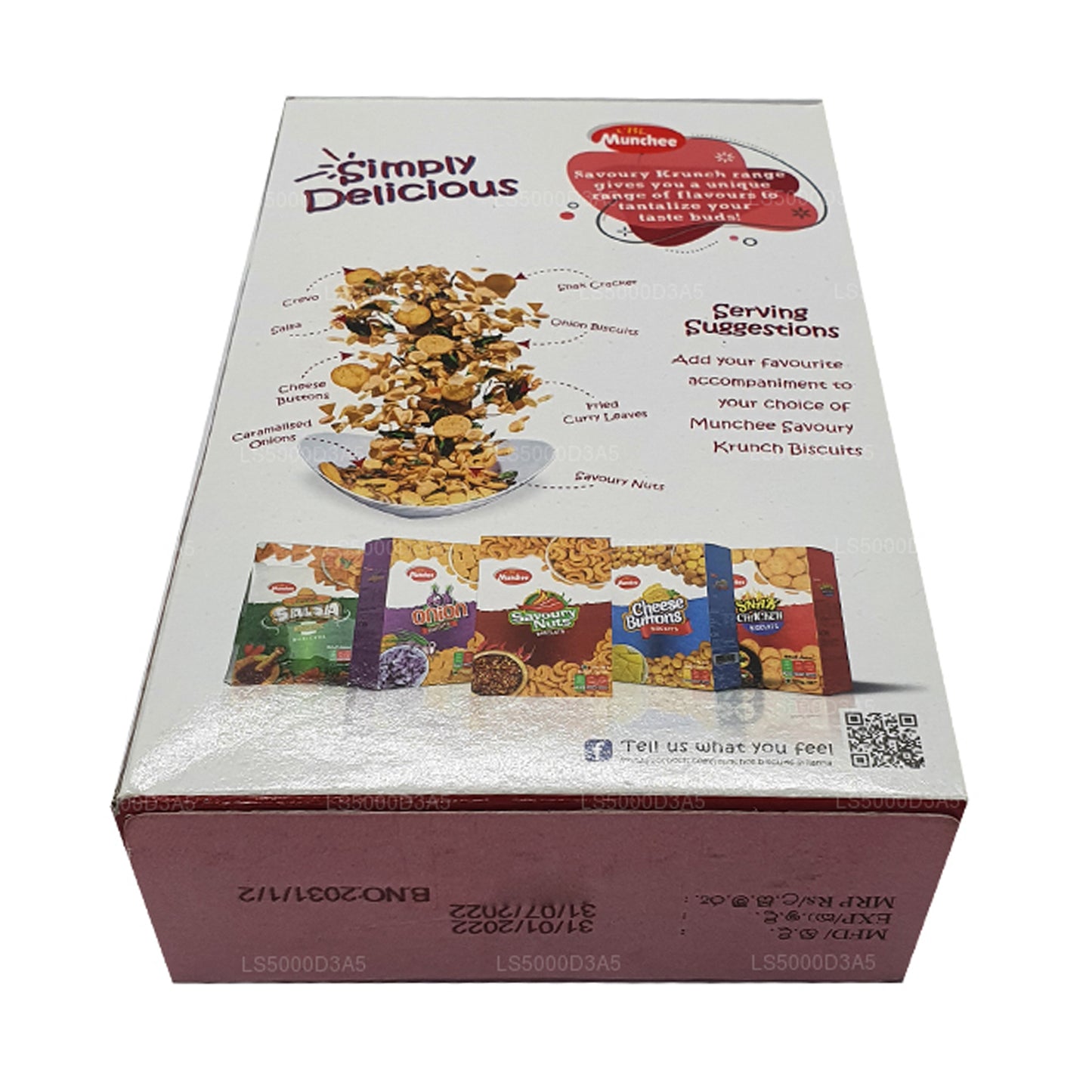 Munchee Biscuit Savoury Nuts (170g)