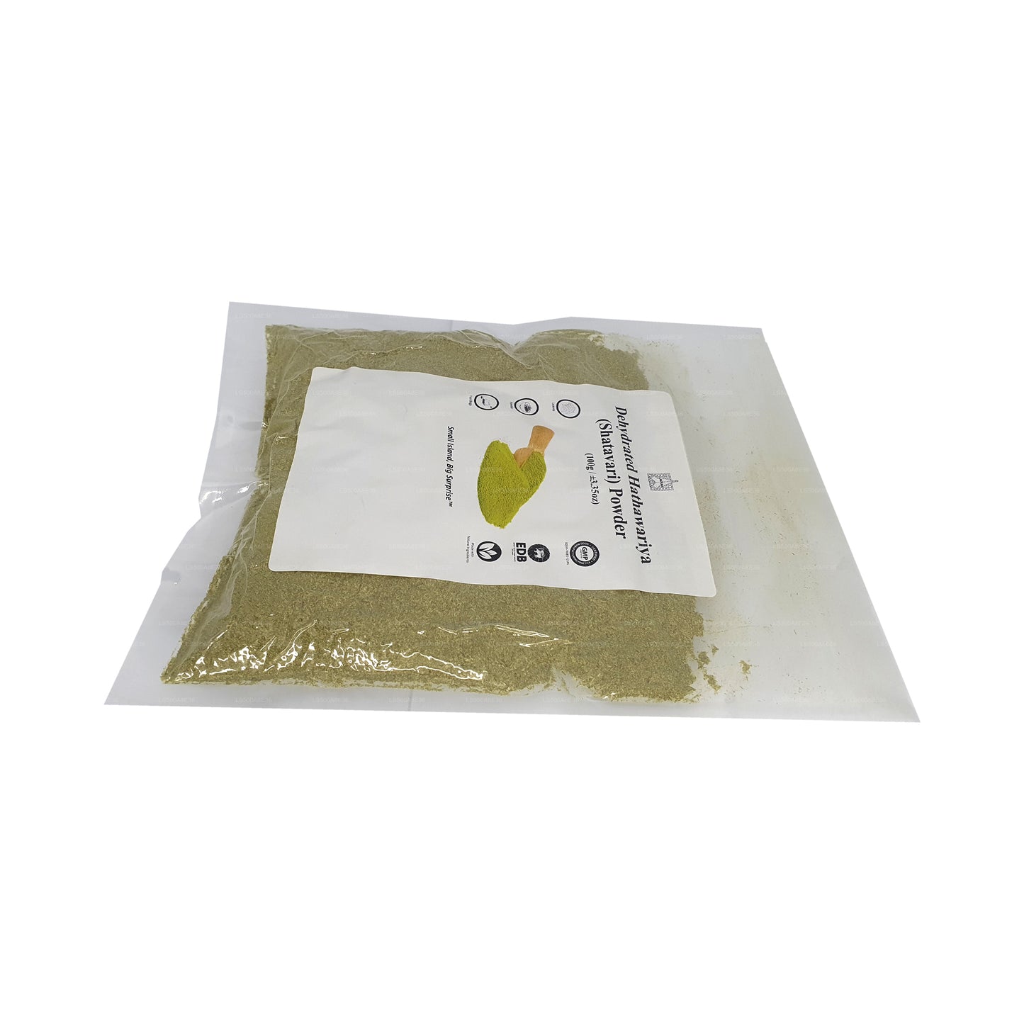 Lakpura Dehydreret Hathawariya (Shatavari) Pulver (100g)