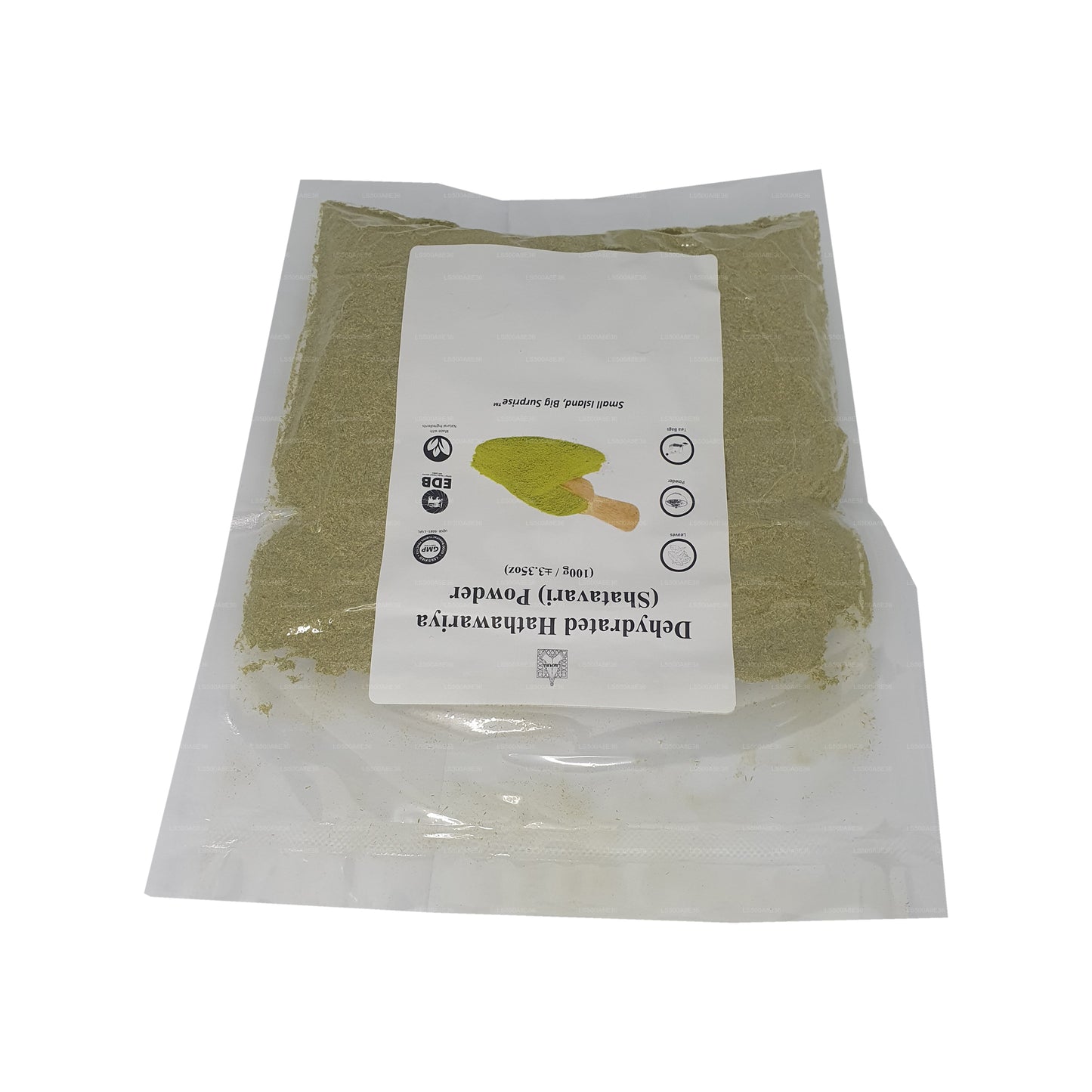 Lakpura Dehydreret Hathawariya (Shatavari) Pulver (100g)