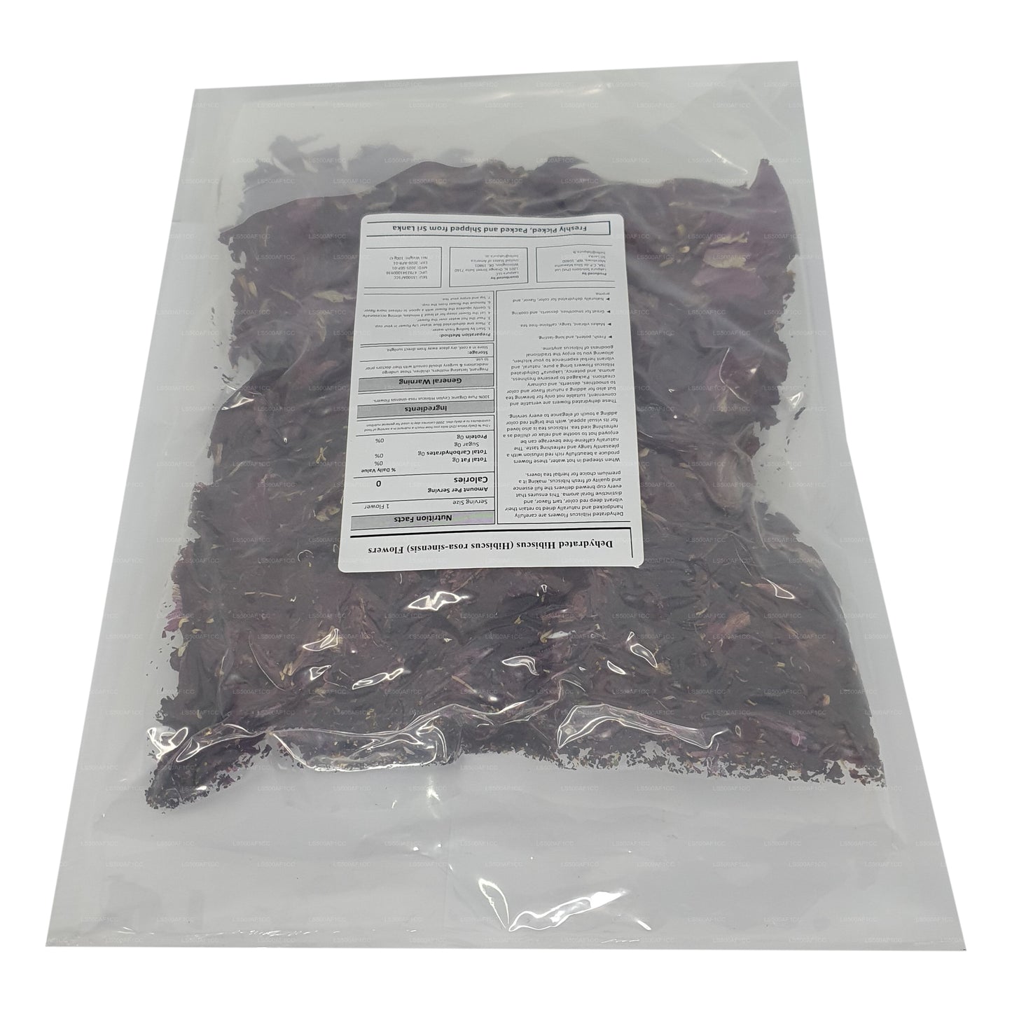 Lakpura® Dehydrated Hibiscus Rosa (Wada Mal) Flowers