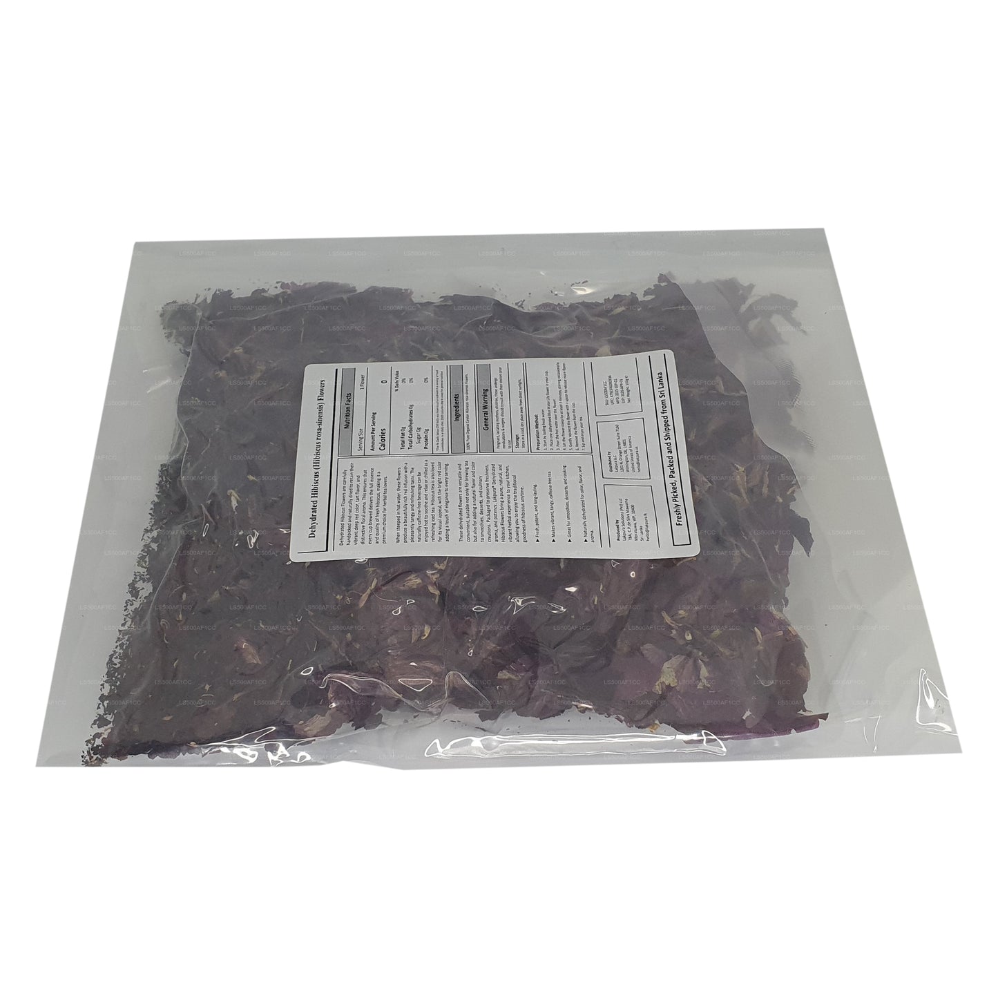 Lakpura® Dehydrated Hibiscus Rosa (Wada Mal) Flowers