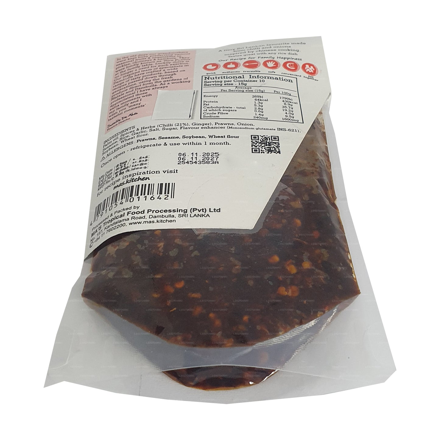 MA's Kitchen Chinese chilipasta (150 g)