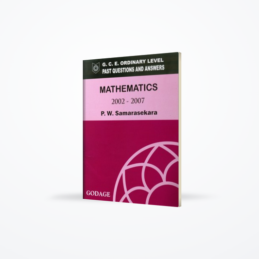 G.C.E O/L Past Questions and Answers MATHEMATICS