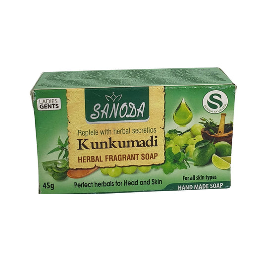 Sanoda Kunkumadi Herbal Fragrant Soap (45g)