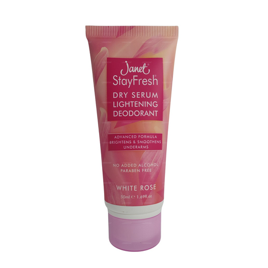 Janet White Rose Dry Serum Lightening Deodorant (50ml)