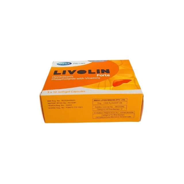 Mega We Care Livolin Forte (30 Capsules)