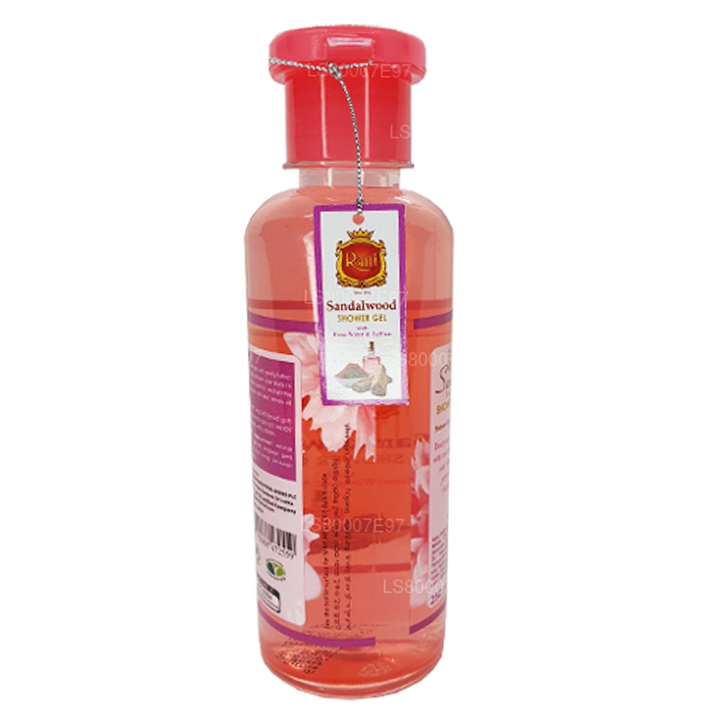Swadeshi Rani Sandal Ağacı Duş Jeli Gül Suyu ve Safran (250 ml)