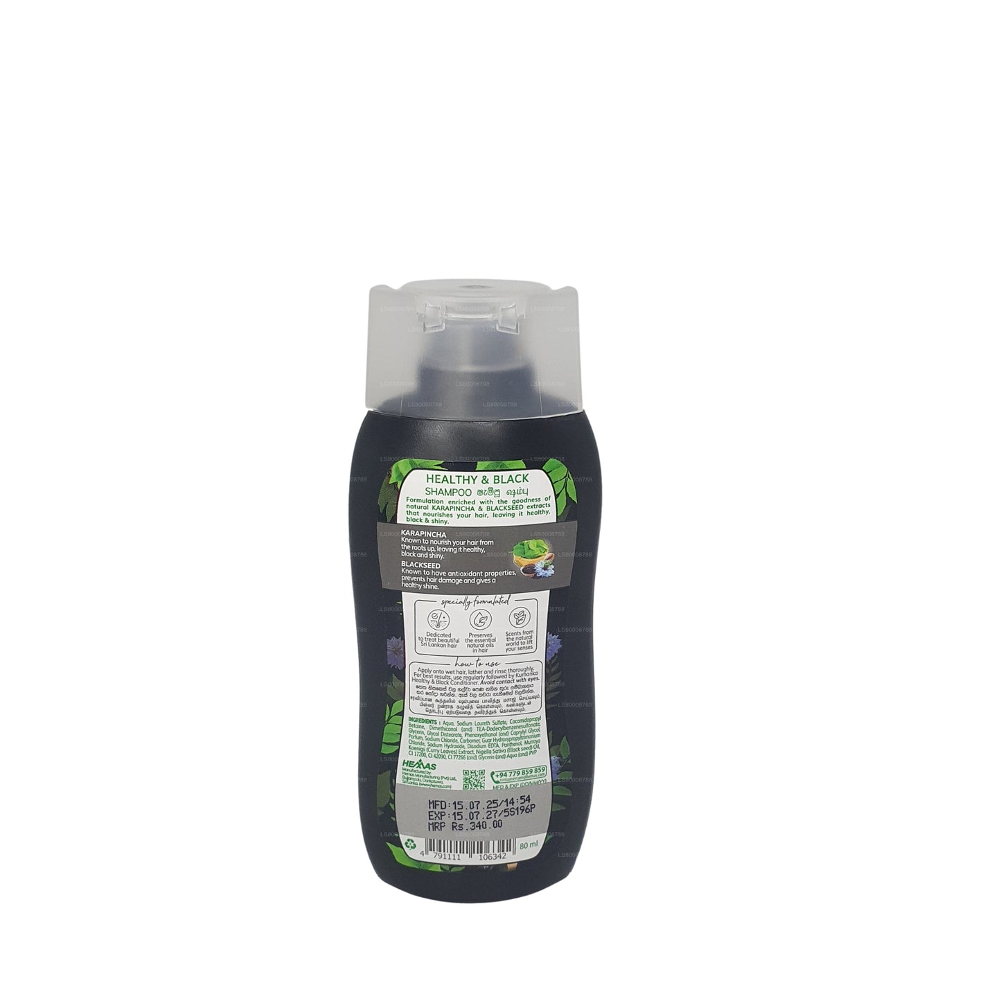 Champú Kumarika Healthy and Black