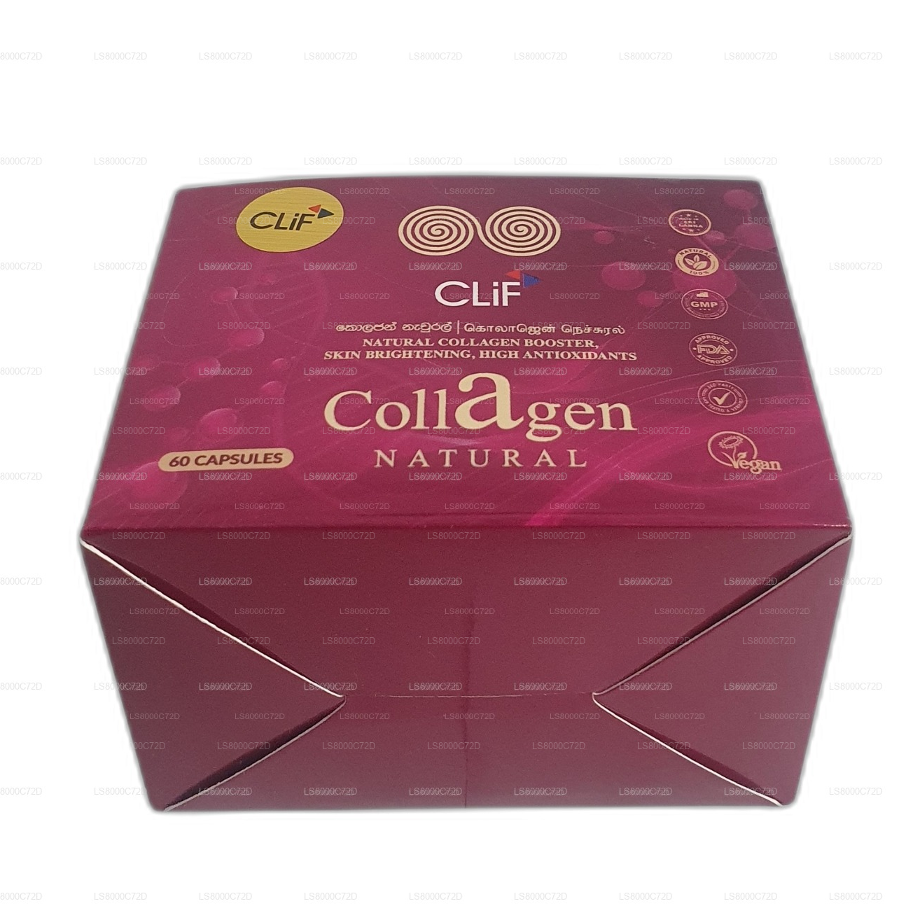 Clif Collagen Natural (60 kapsler)
