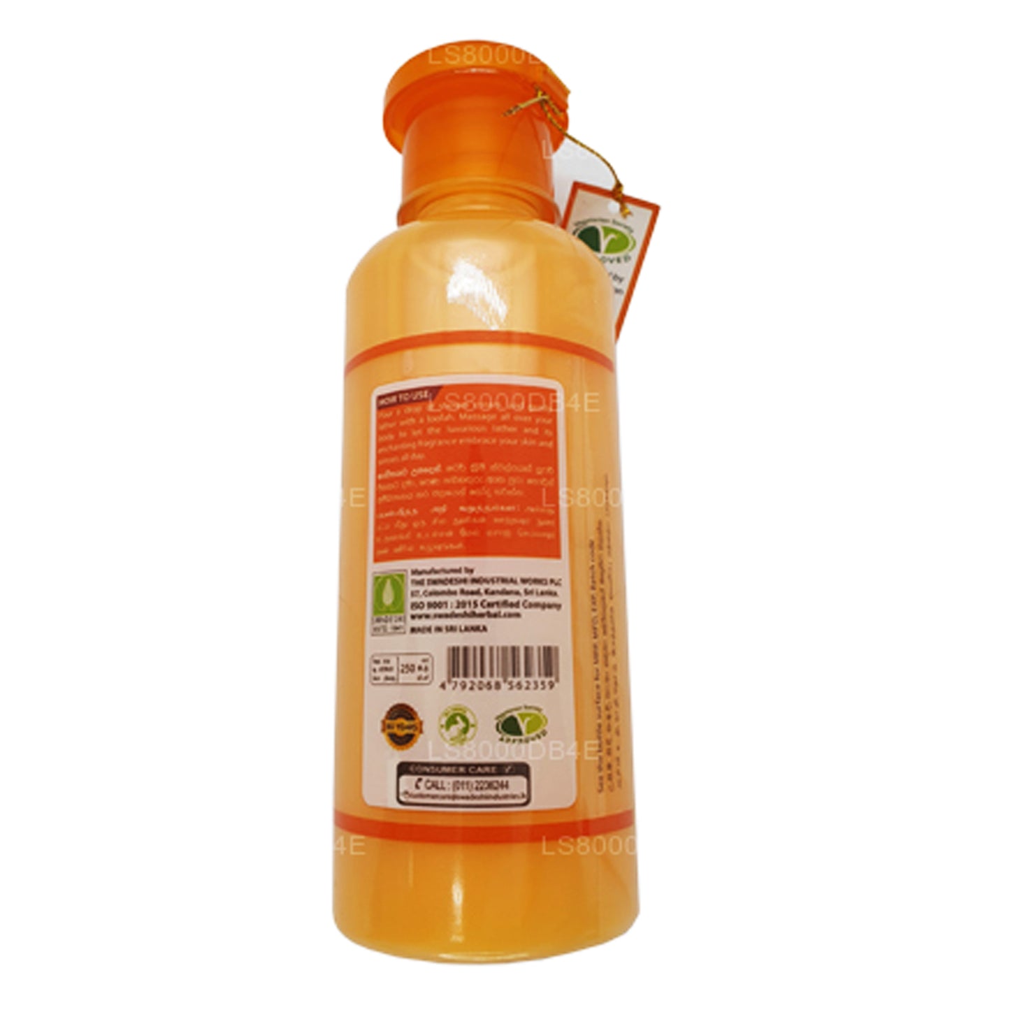 Swadeshi Rani Originální sprchový krém ze santalového dřeva (250ml)