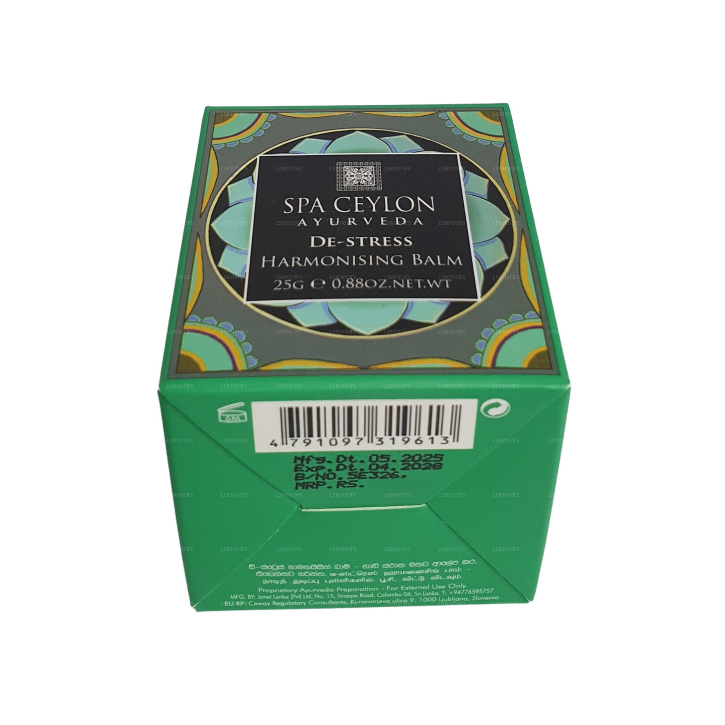 Spa Ceylon De-Stress Harmonising Balm (25g)