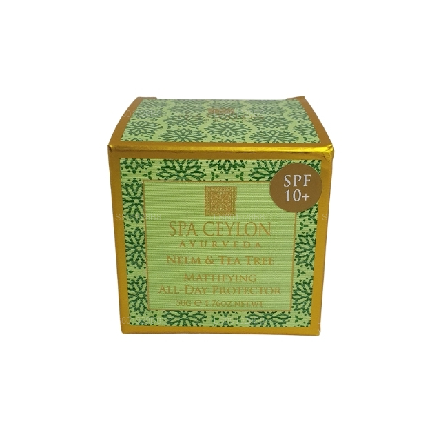 Spa Ceylon Neem und Teebaum Mattierender ganztägiger Schutz LSF 10+ (100 g)