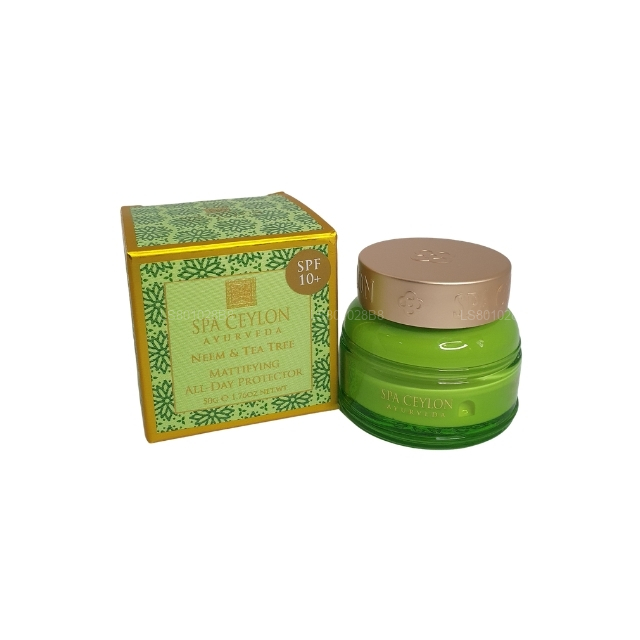 Spa Ceylon Neem und Teebaum Mattierender ganztägiger Schutz LSF 10+ (100 g)